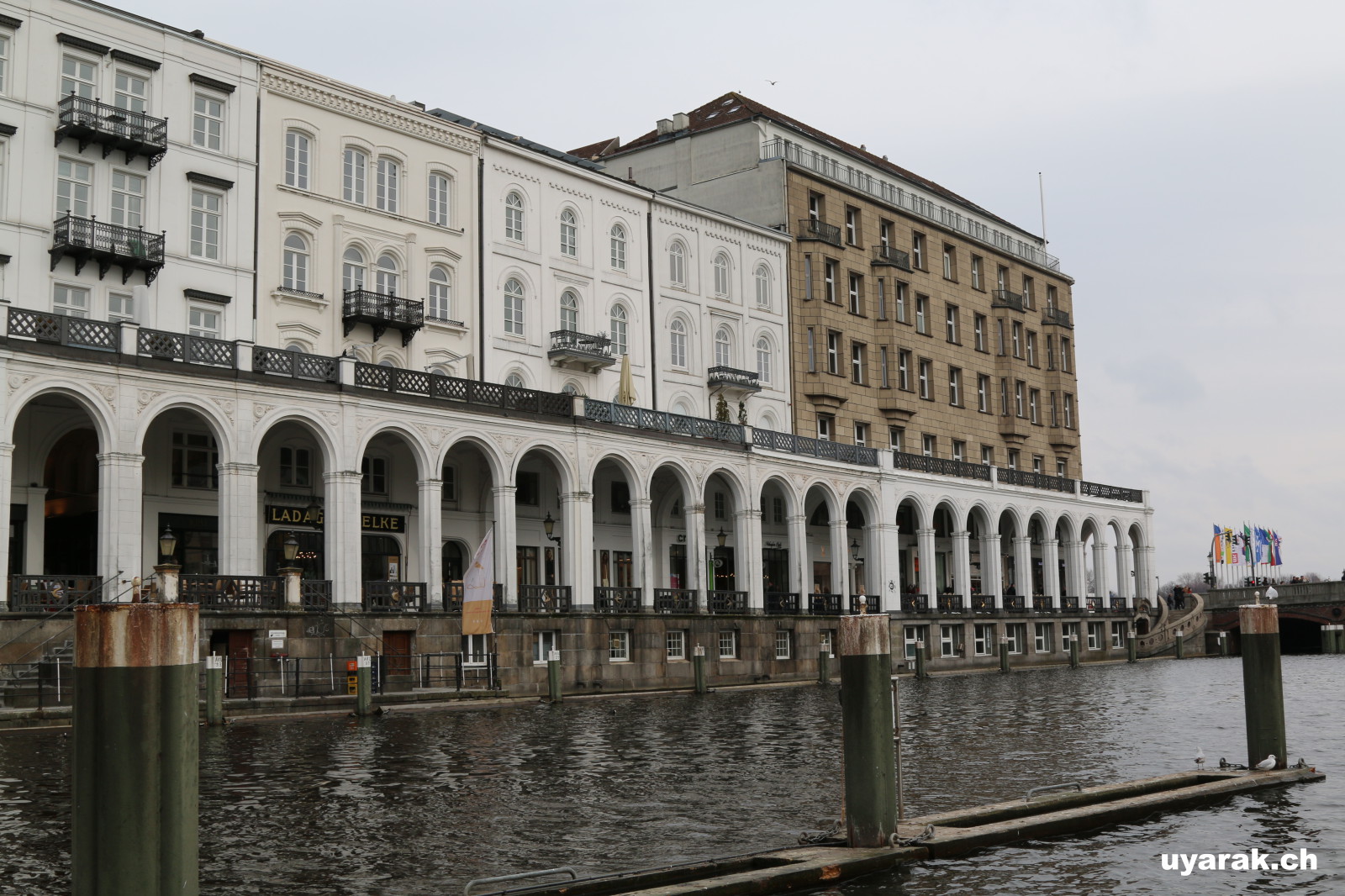 Hamburg bei "Schietwetter" 