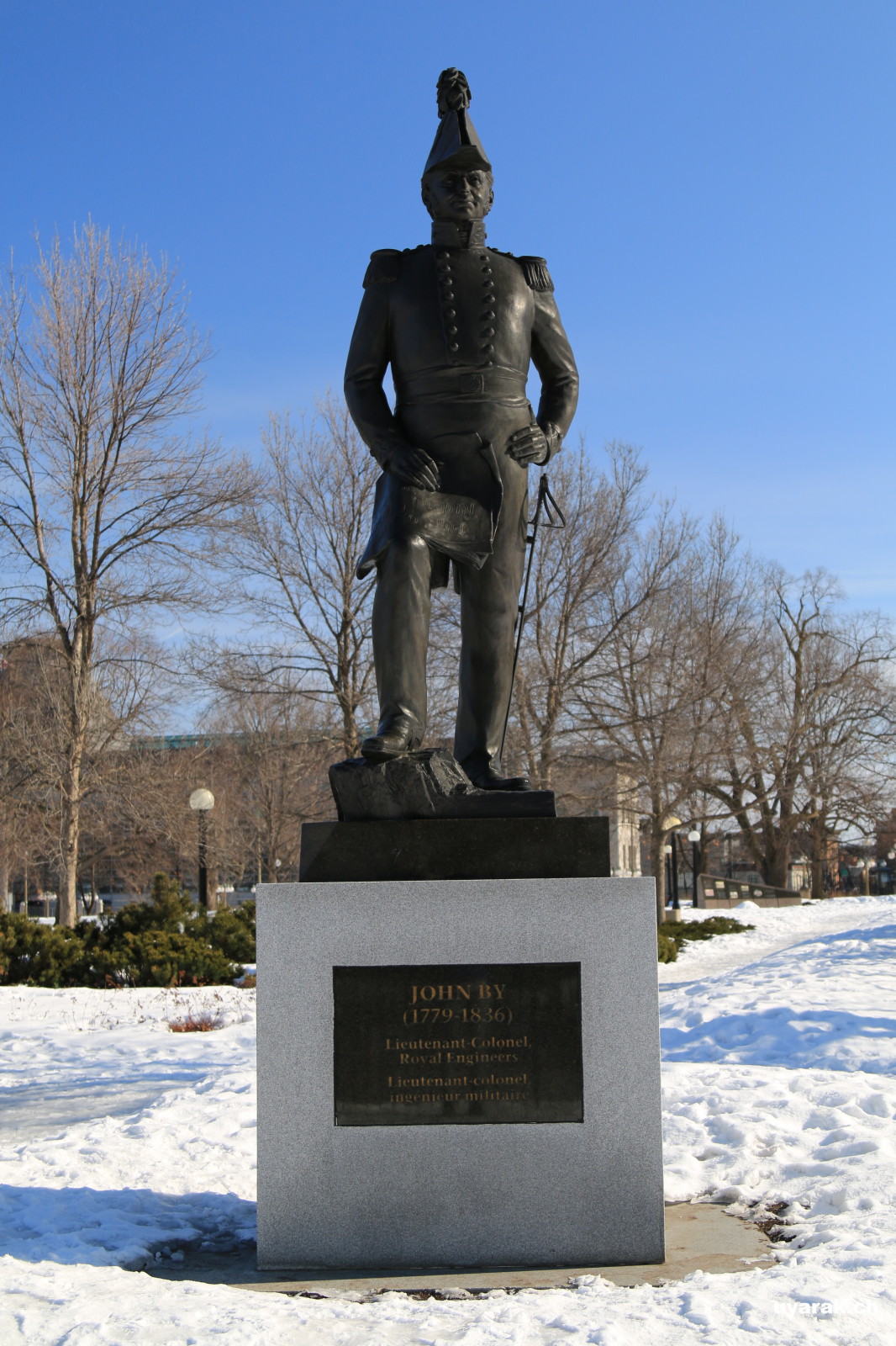 Statue von John By, Major's Hill Park, Ottawa 