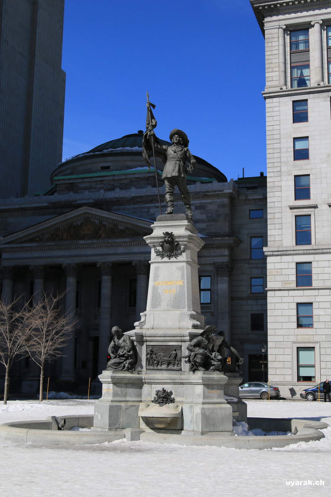 Monument à Maisonneuve, Montréal 