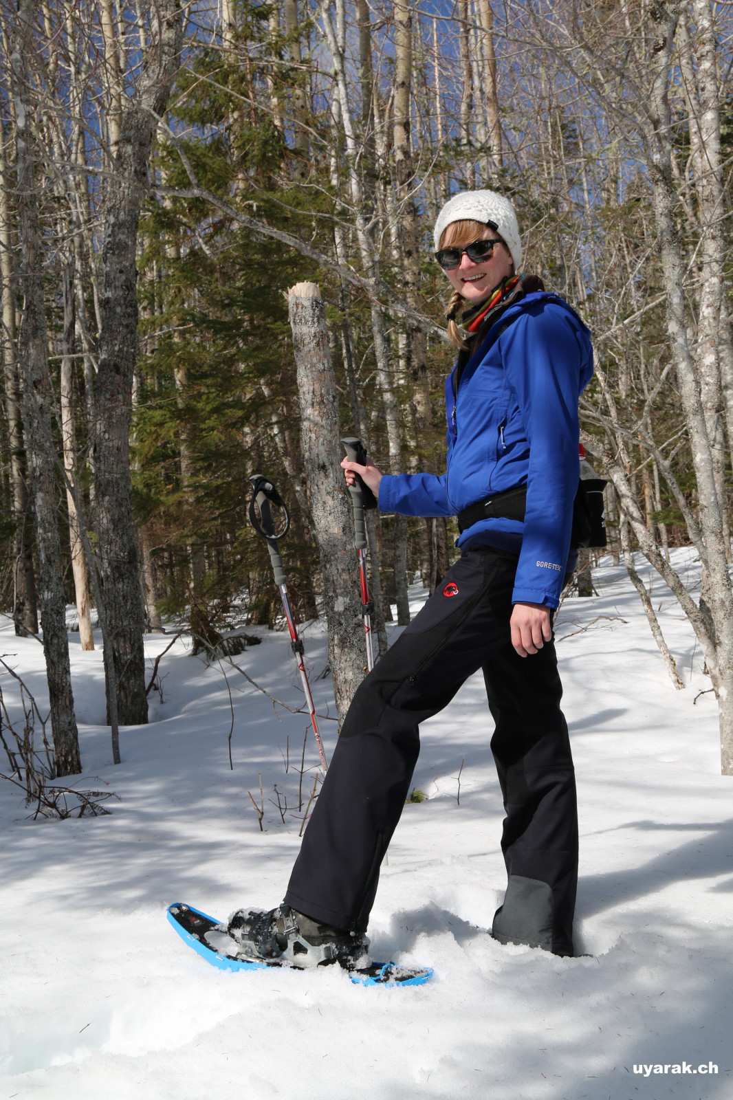 Auf dem Claire-Fontaine Trail im Kouchibouguac National Park, New Brunswick 
