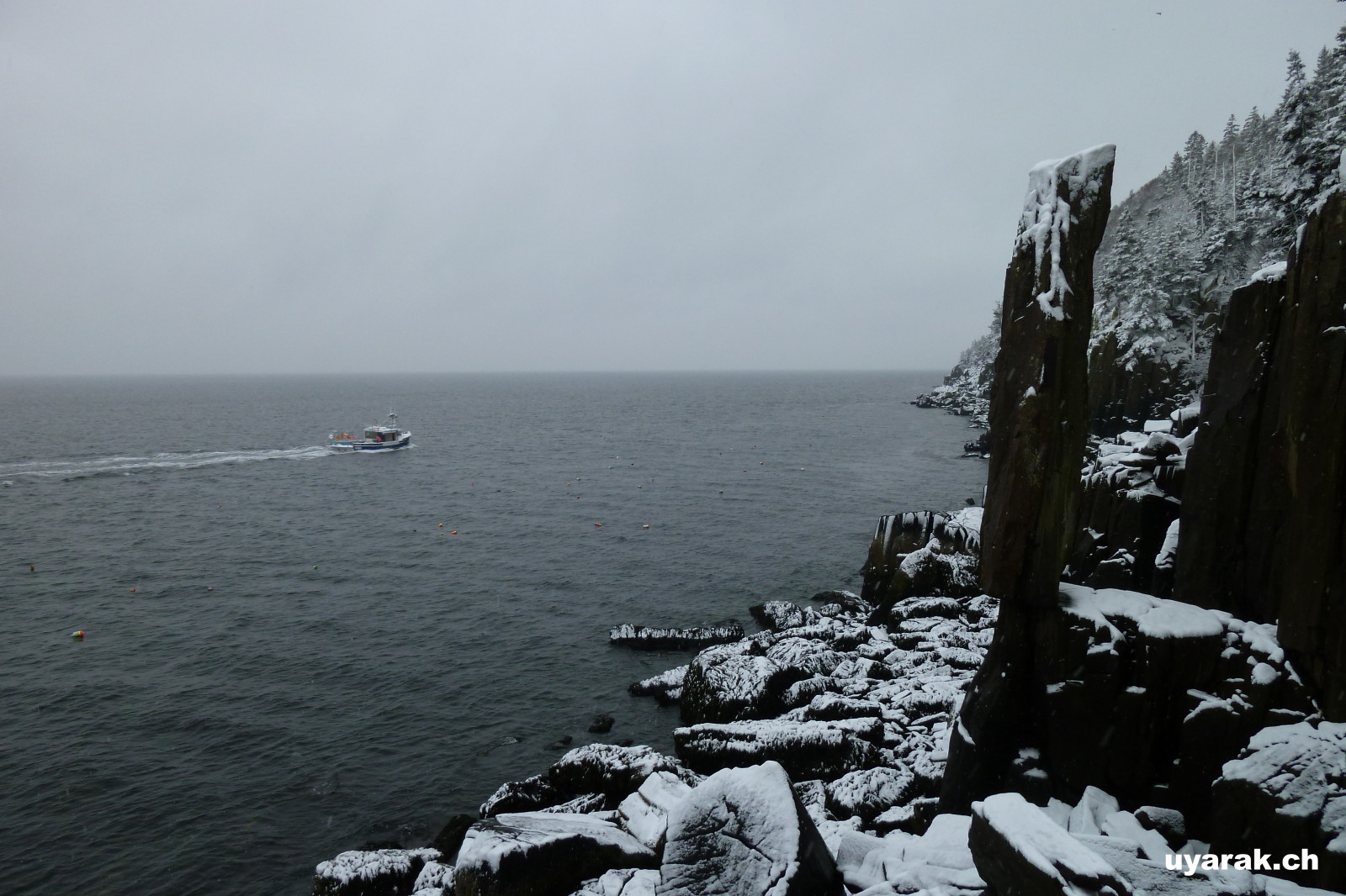Balancing Rock, Tiverton, NS 