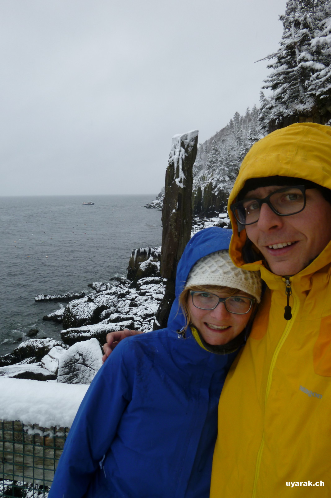 Beim Balancing Rock, Tiverton, NS 
