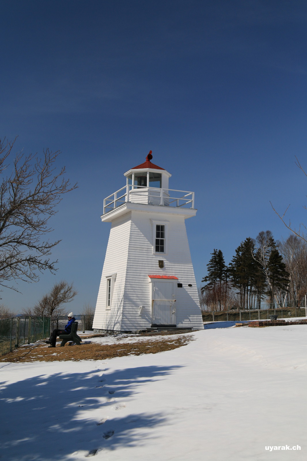 Leuchtturm bei Walton, Nova Scotia 