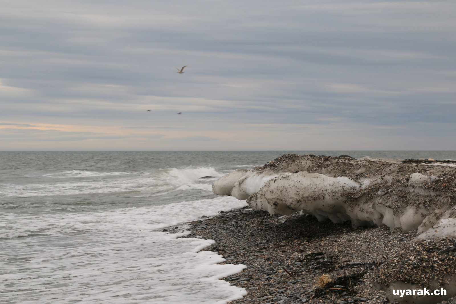Strand am Sankt-Lorenz-Strom, Quebec 