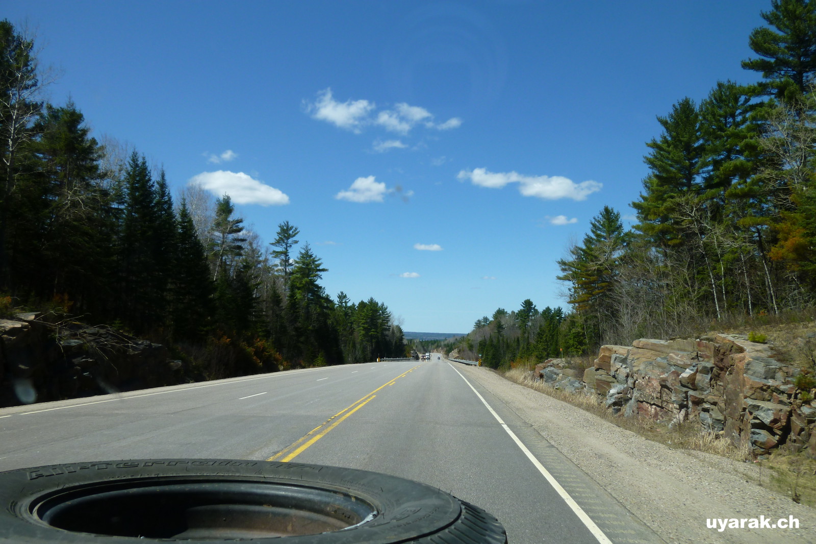 Unterwegs auf dem Transcanada Highway