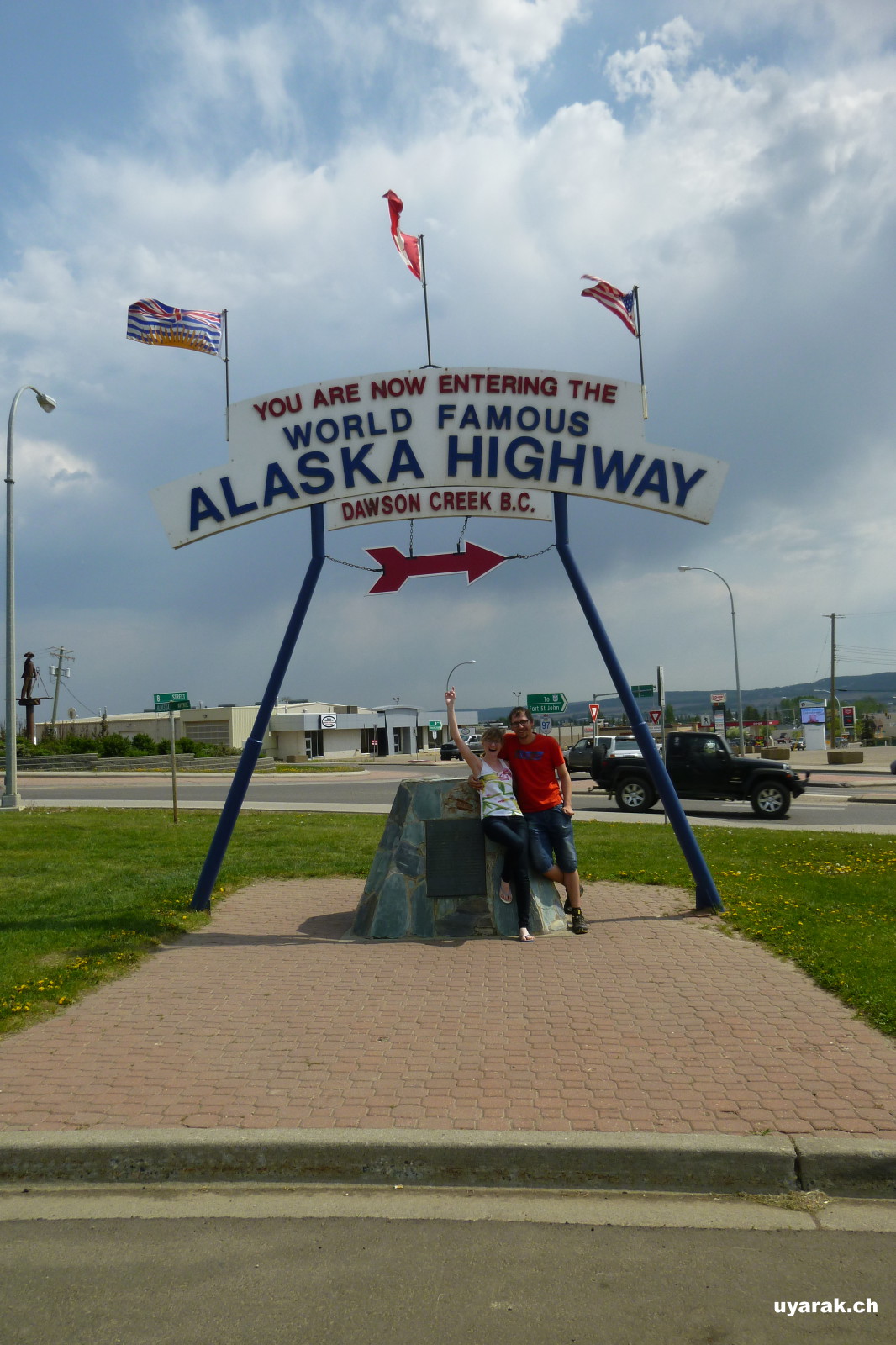 Alaska Highway Mile Zero, Dawson Creek, BC