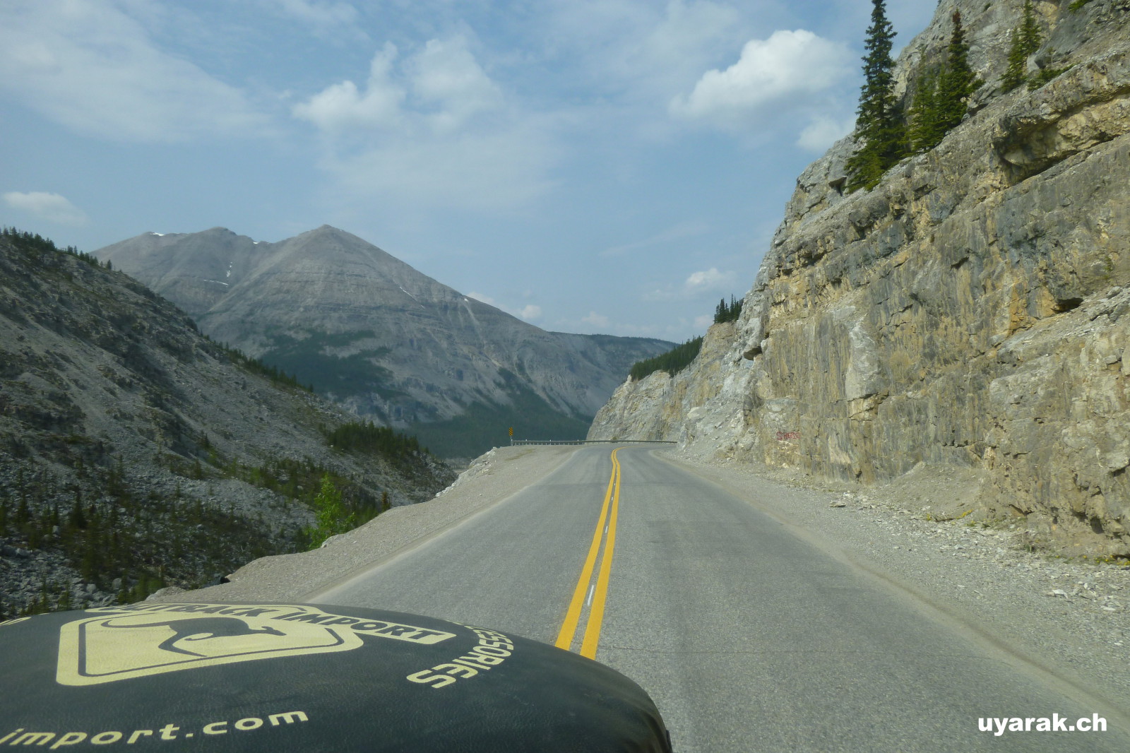 Unterwegs auf dem Alaska Highway