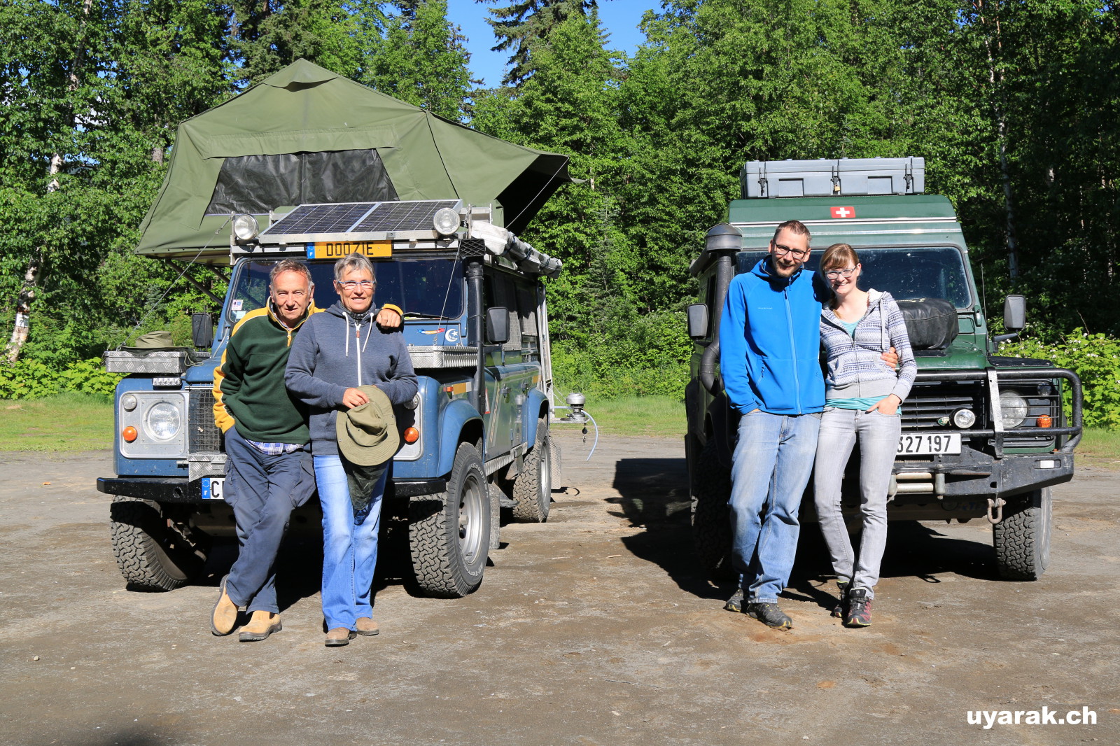 Landytreffen am Maziadin-Lake, BC 