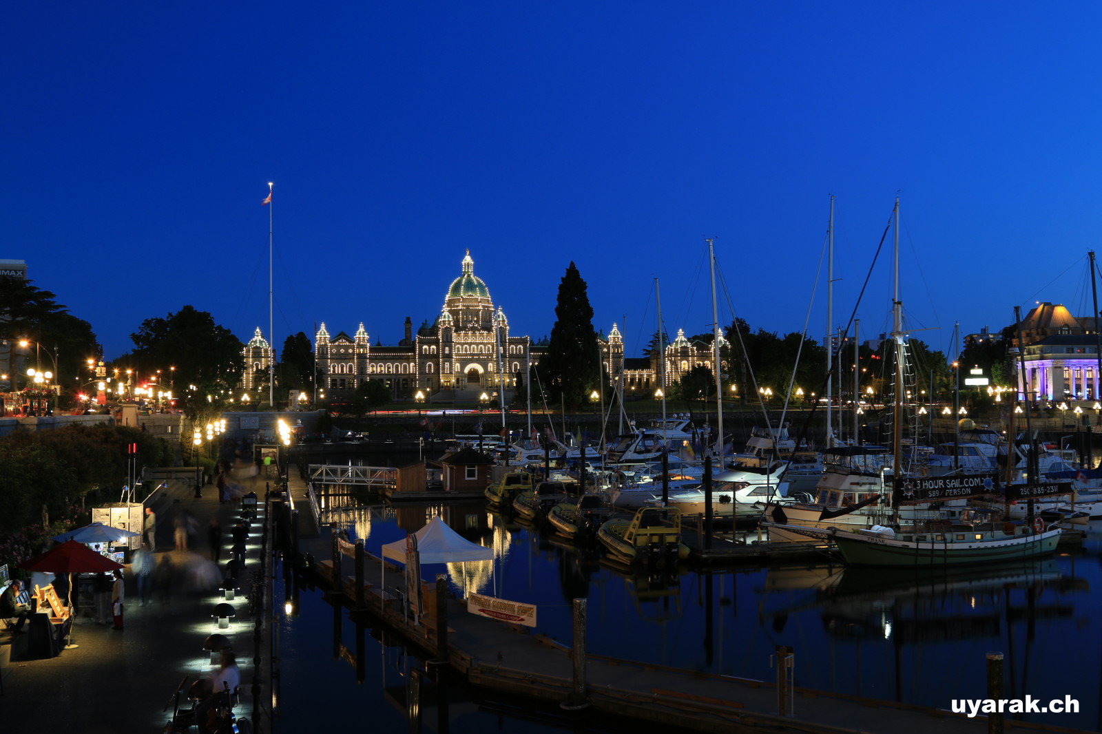 Parlamentsgebäude, Victoria, Vancouver Island, BC 