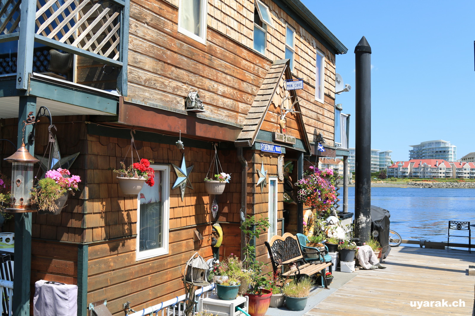 Fisherman's Wharf, Victoria, Vancouver Island, BC 