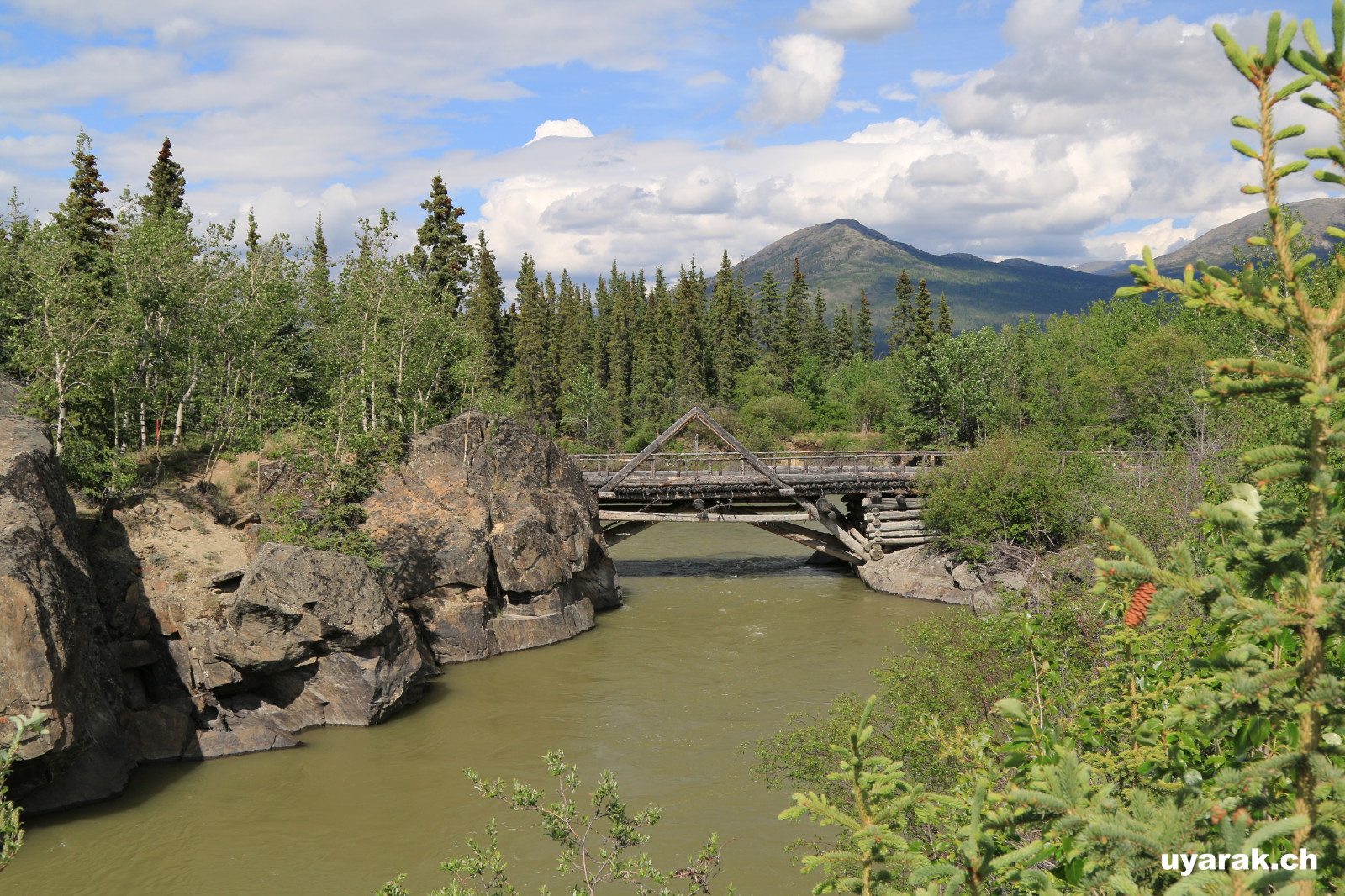 Canyon Creek Bridge, Yukon