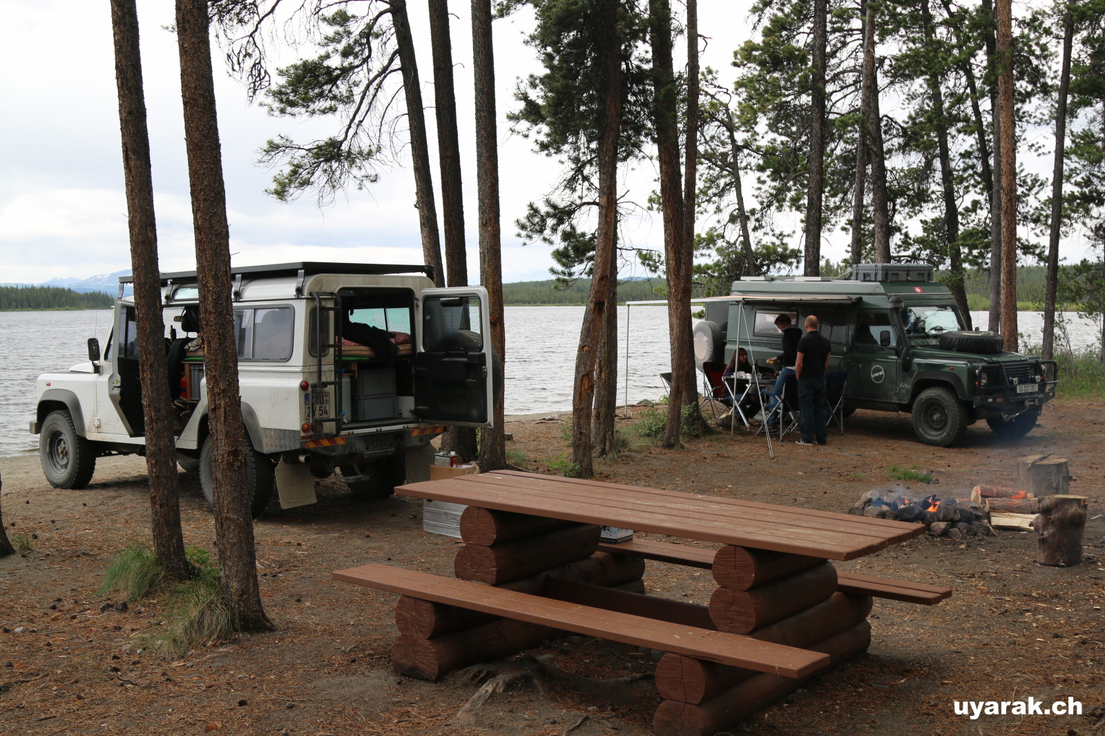 Landy Camp am Morley Lake