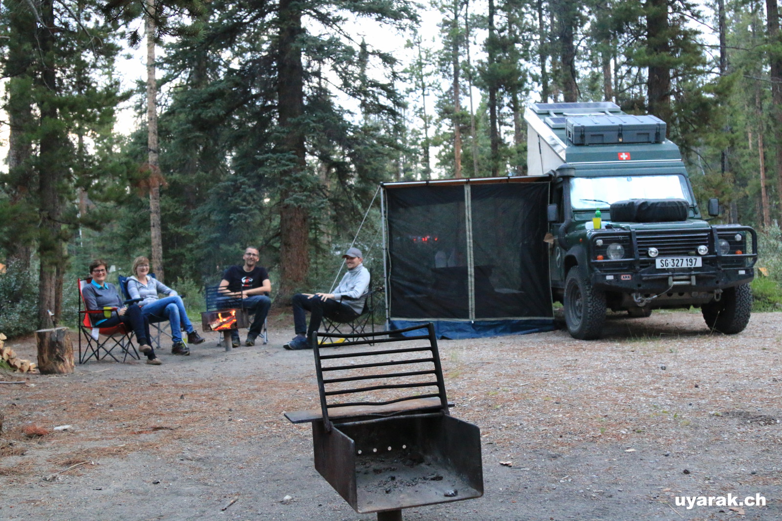 Wabasso Campground, Jasper National Park, Alberta 