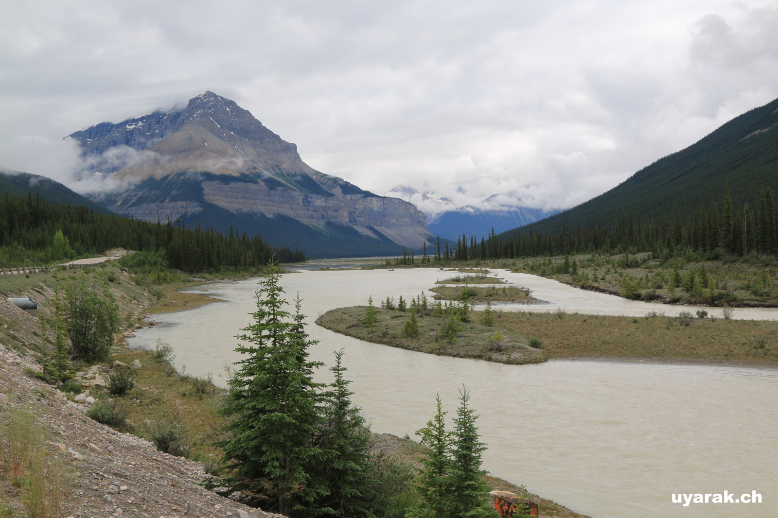 Sunwapta River, Jasper National Park, Alberta 