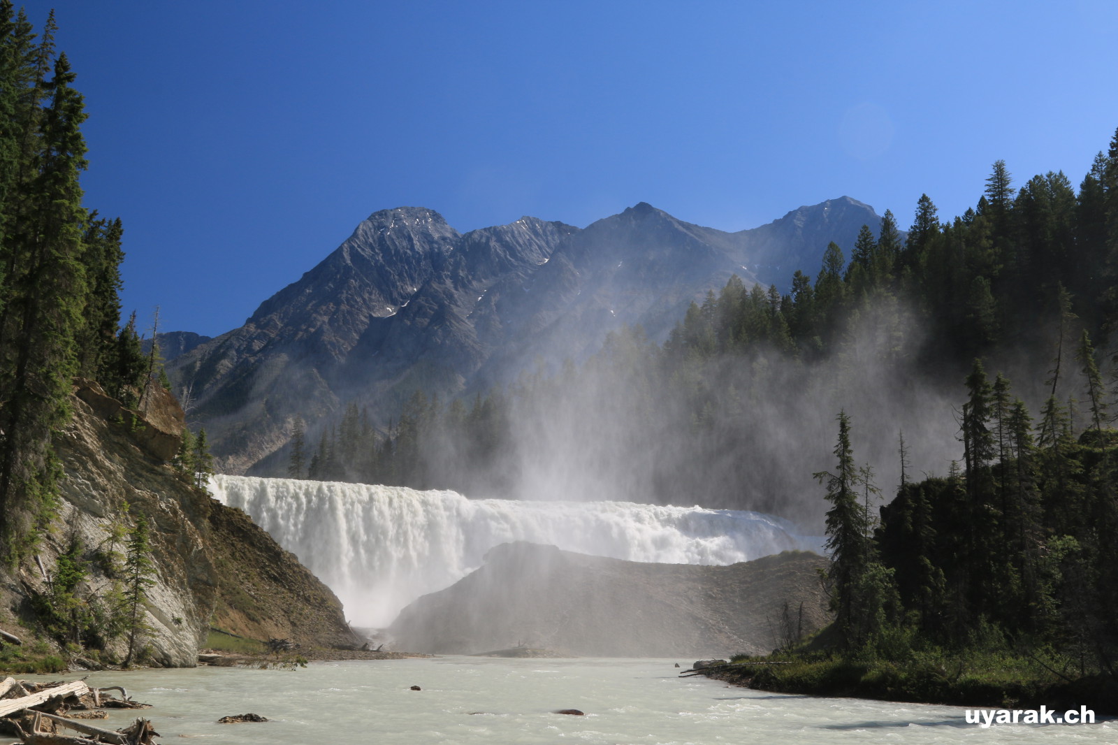 Wapta Falls, Yoho National Park, BC 