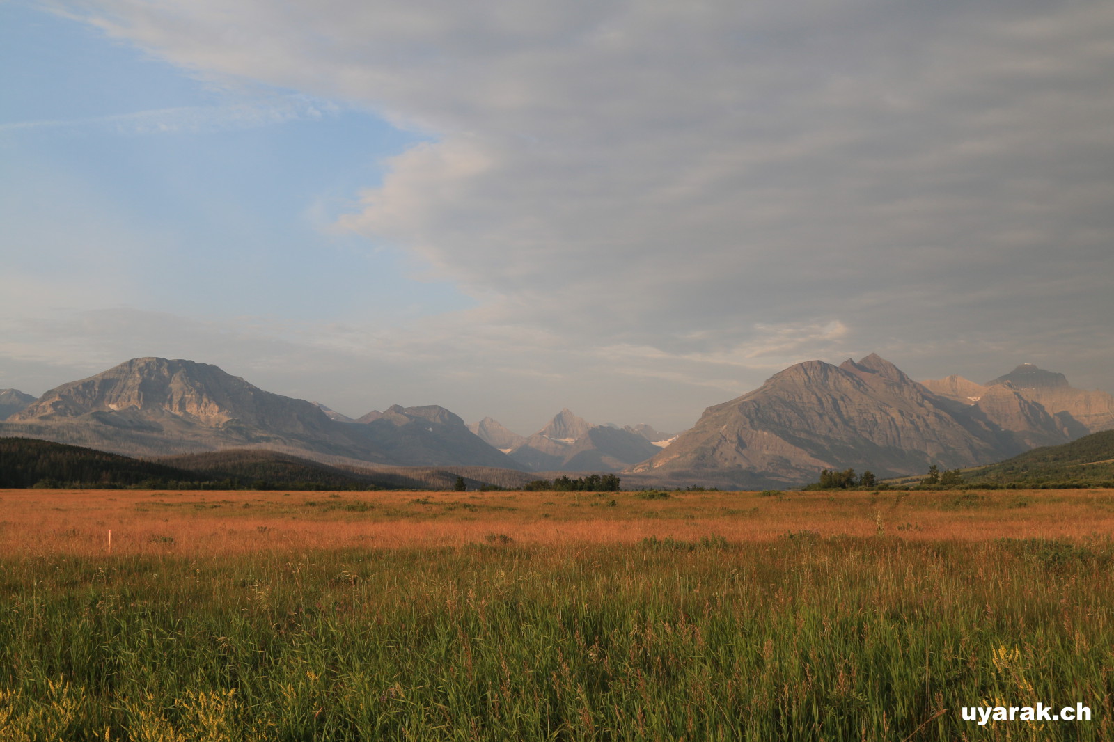 Auf der Going-to-the-Sun-Road, Glacier National Park 