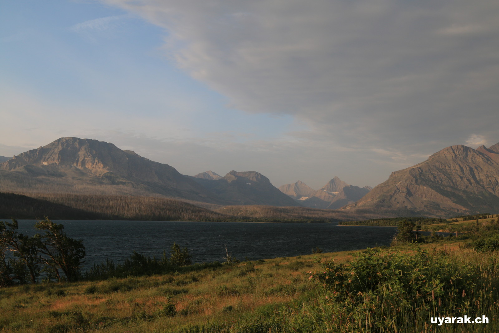 Auf der Going-to-the-Sun-Road, Glacier National Park 