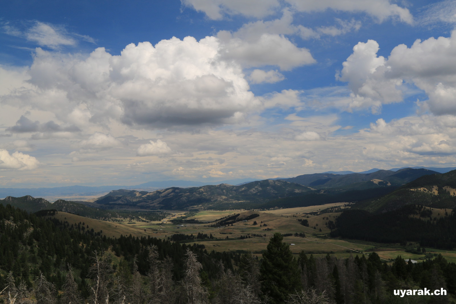 Unterwegs auf dem US Highway 12, Montana 