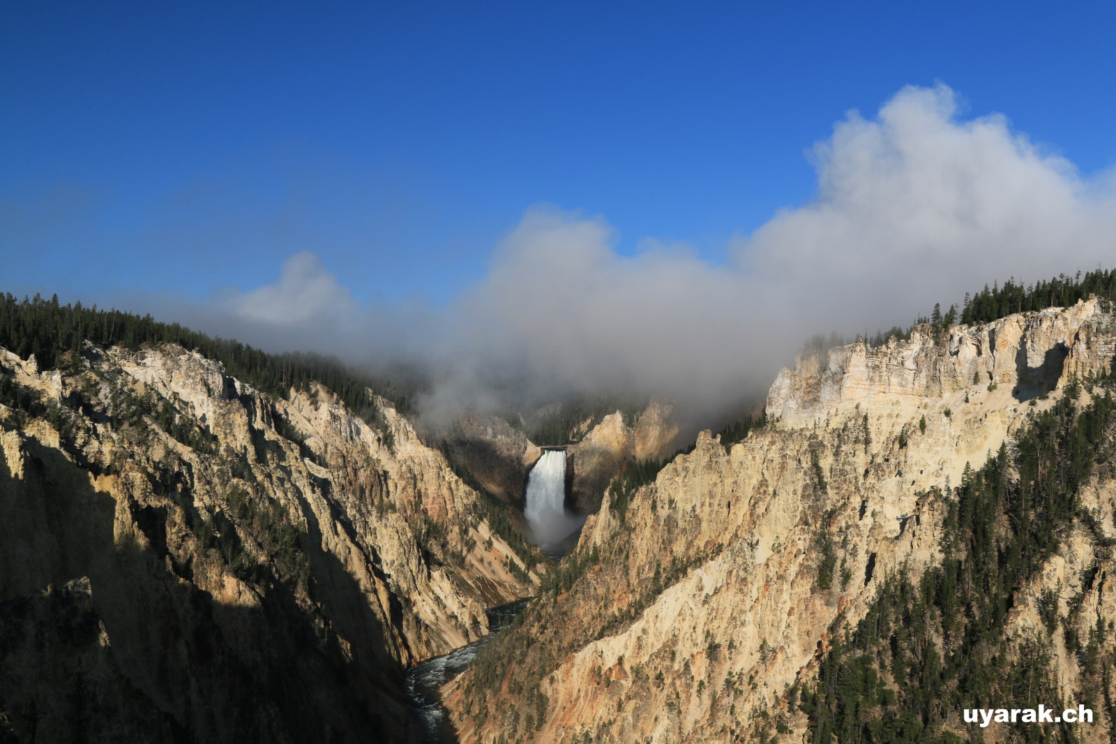 Grand Canyon of the Yellowstone, Yellowstone National Park, Wyoming 