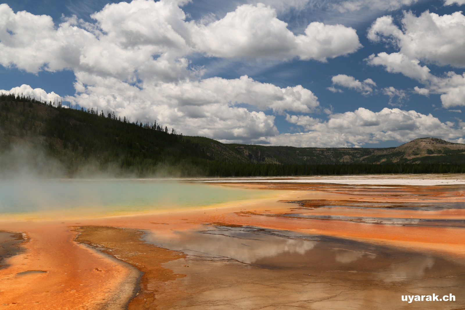 Grand Prismatic Spring, Yellowstone National Park, Wyoming 