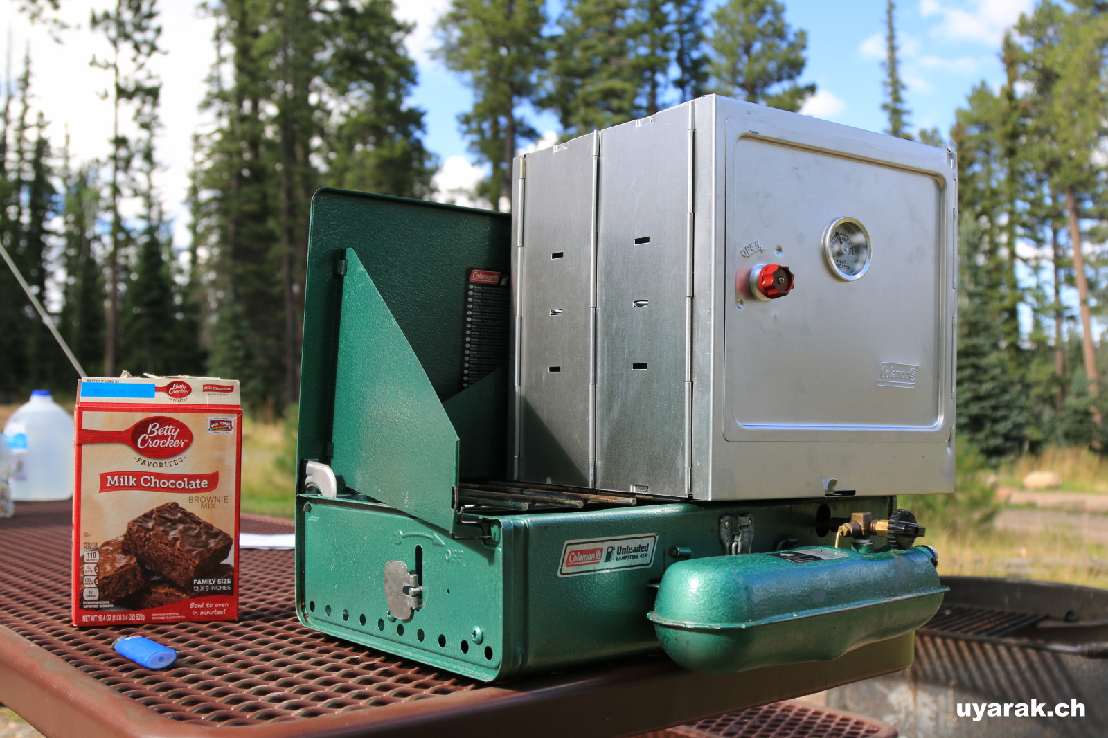 Unser neuer Camping-Backofen von Coleman