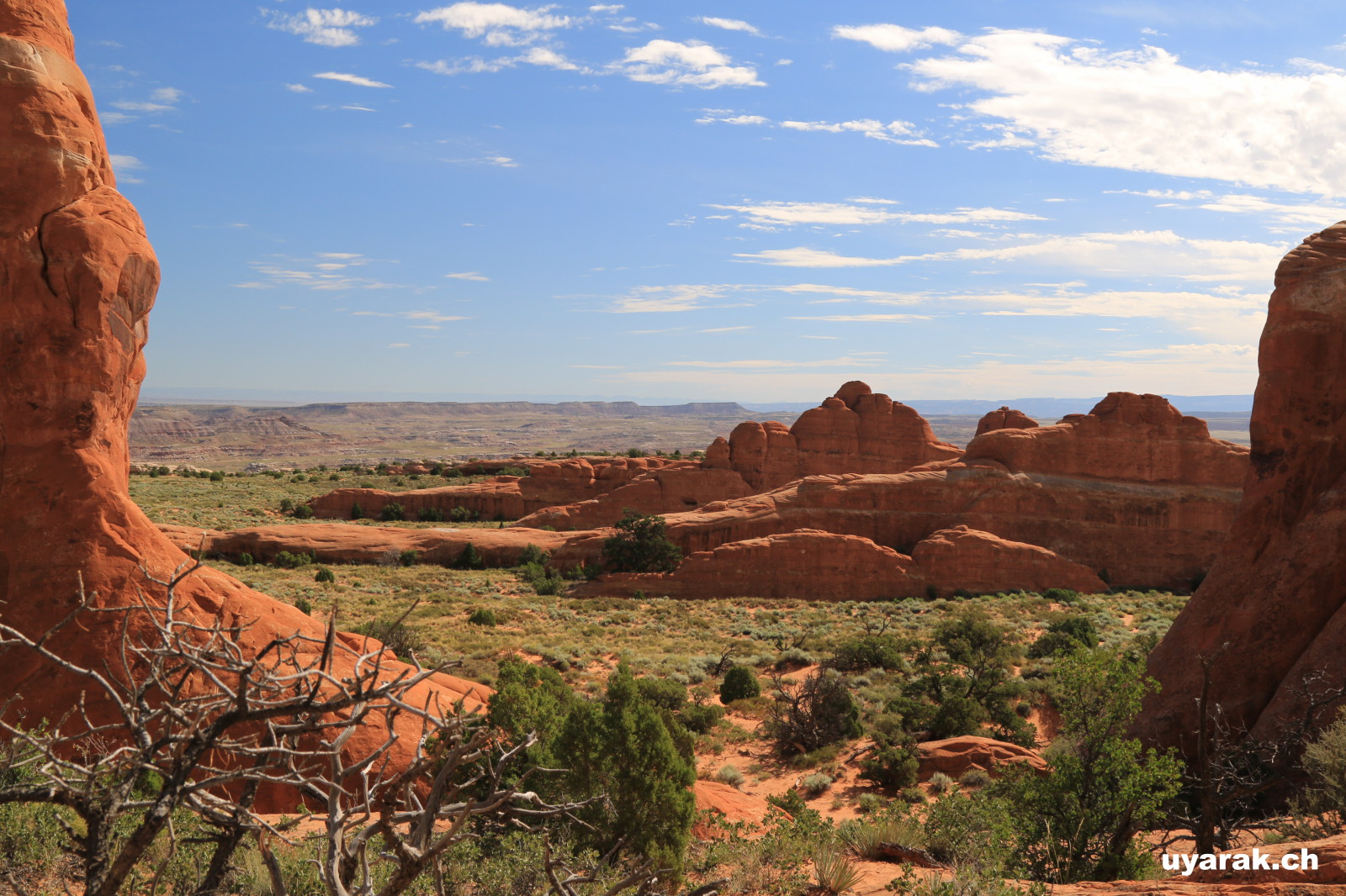 Auf dem Weg zum Landscape Arch, Arches National Park, Utah