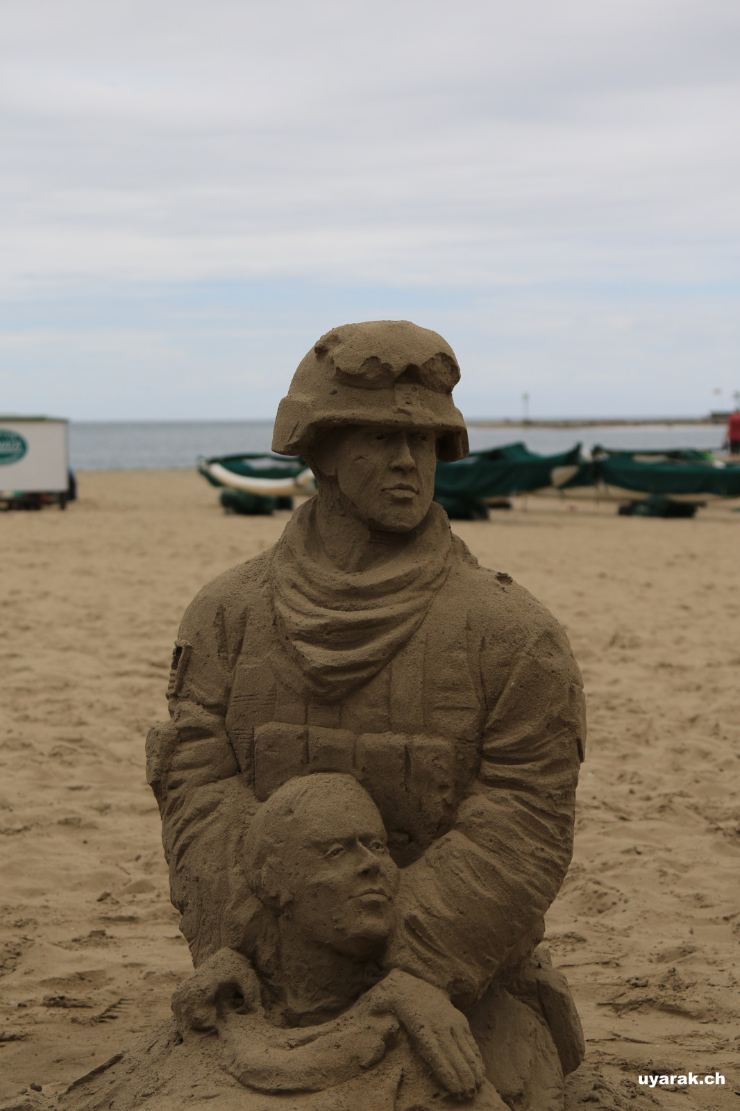 Kunst aus Sand, Santa Barbara, California