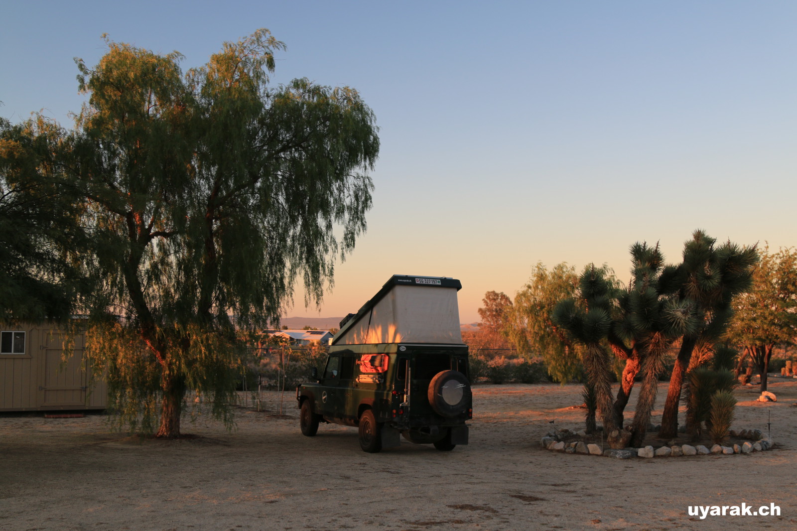 Zu Besuch bei Maria & Hans, Piñon Hills, California