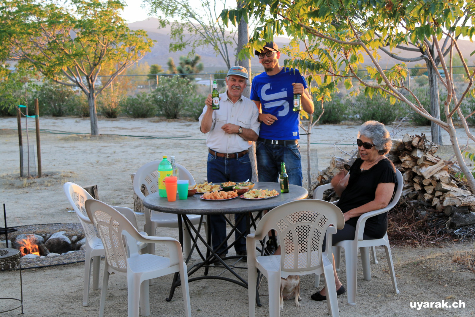 Zu Besuch bei Maria & Hans, Piñon Hills, California
