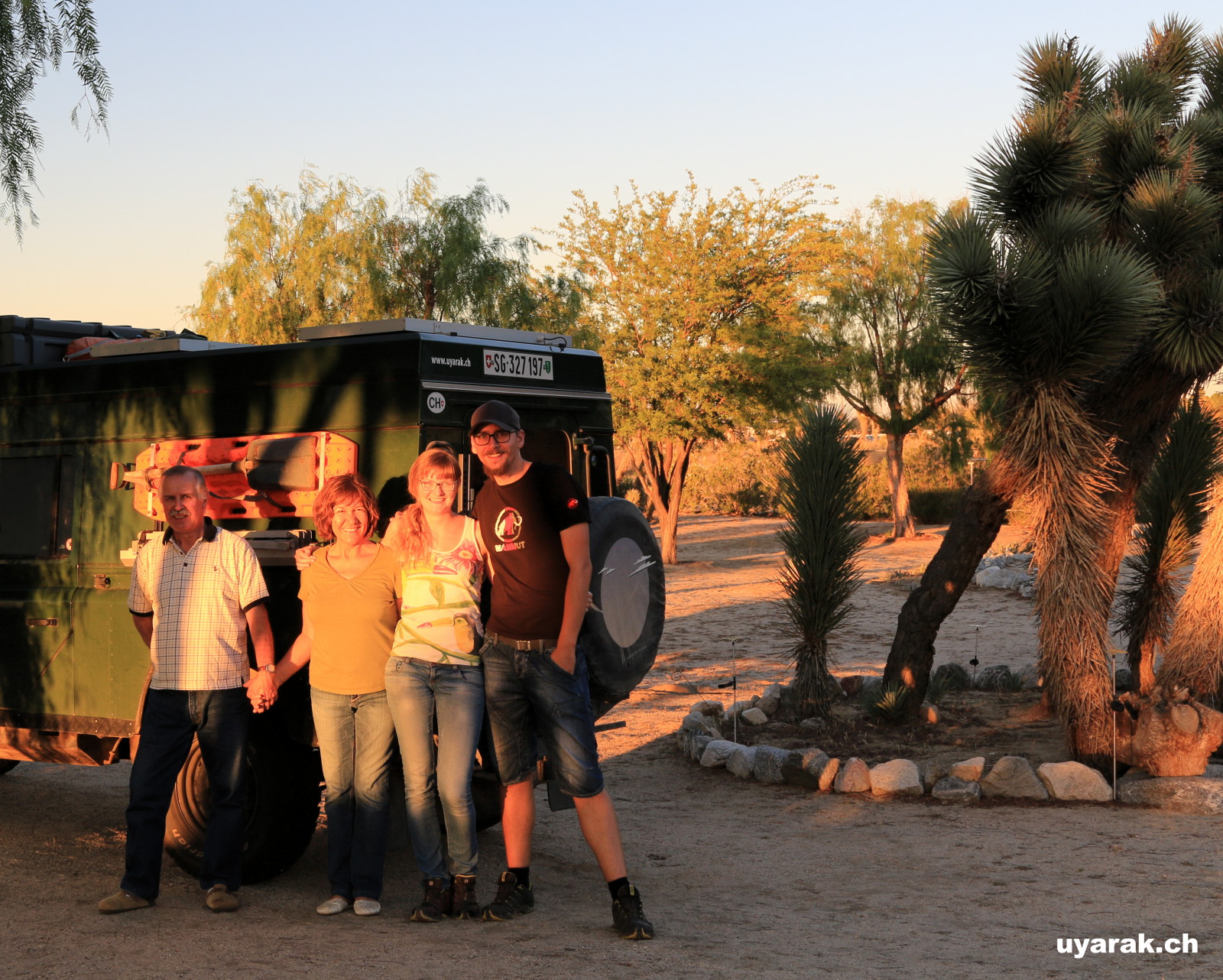 Zu Besuch bei Maria & Hans, Piñon Hills, California