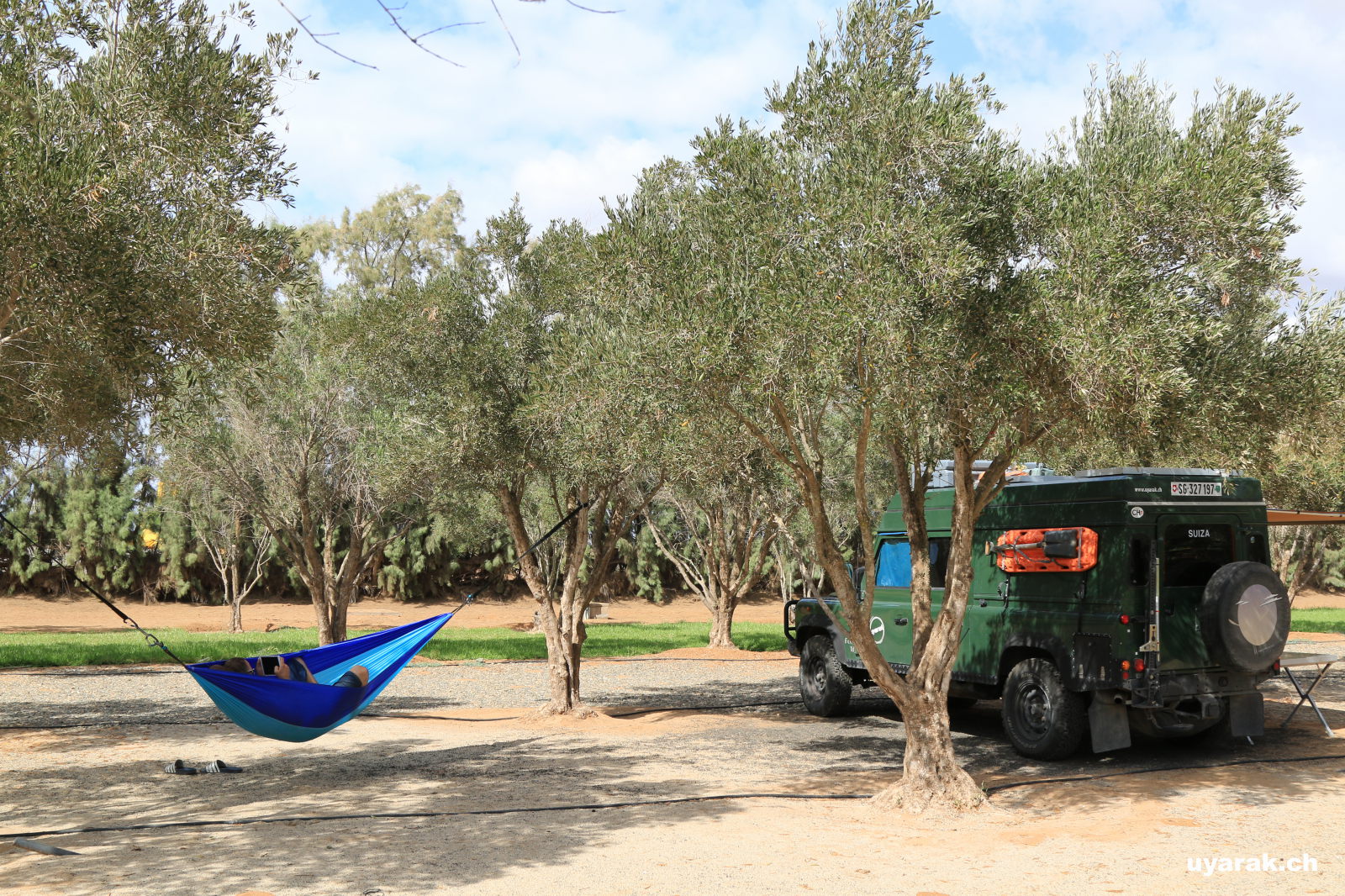 Campground Los Olivos, San Quintín, Baja California, México