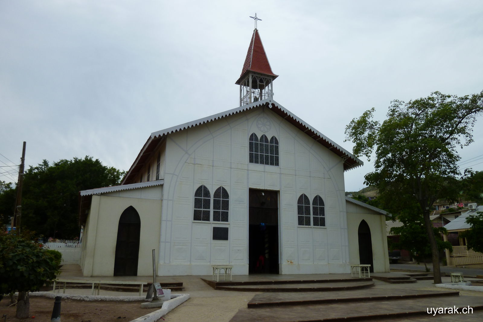 Kirche Santa Bárbara in Santa Rosalía, Baja California Sur, Mexiko