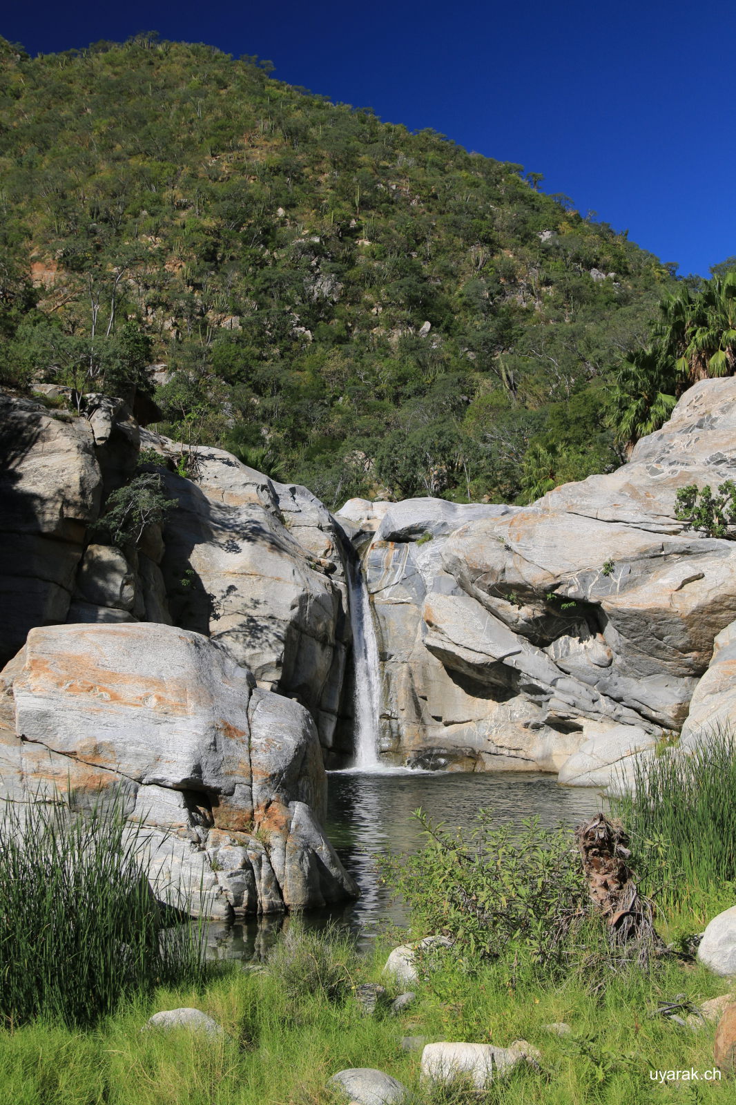 Cascada Sol de Mayo, Baja California Sur, Mexiko