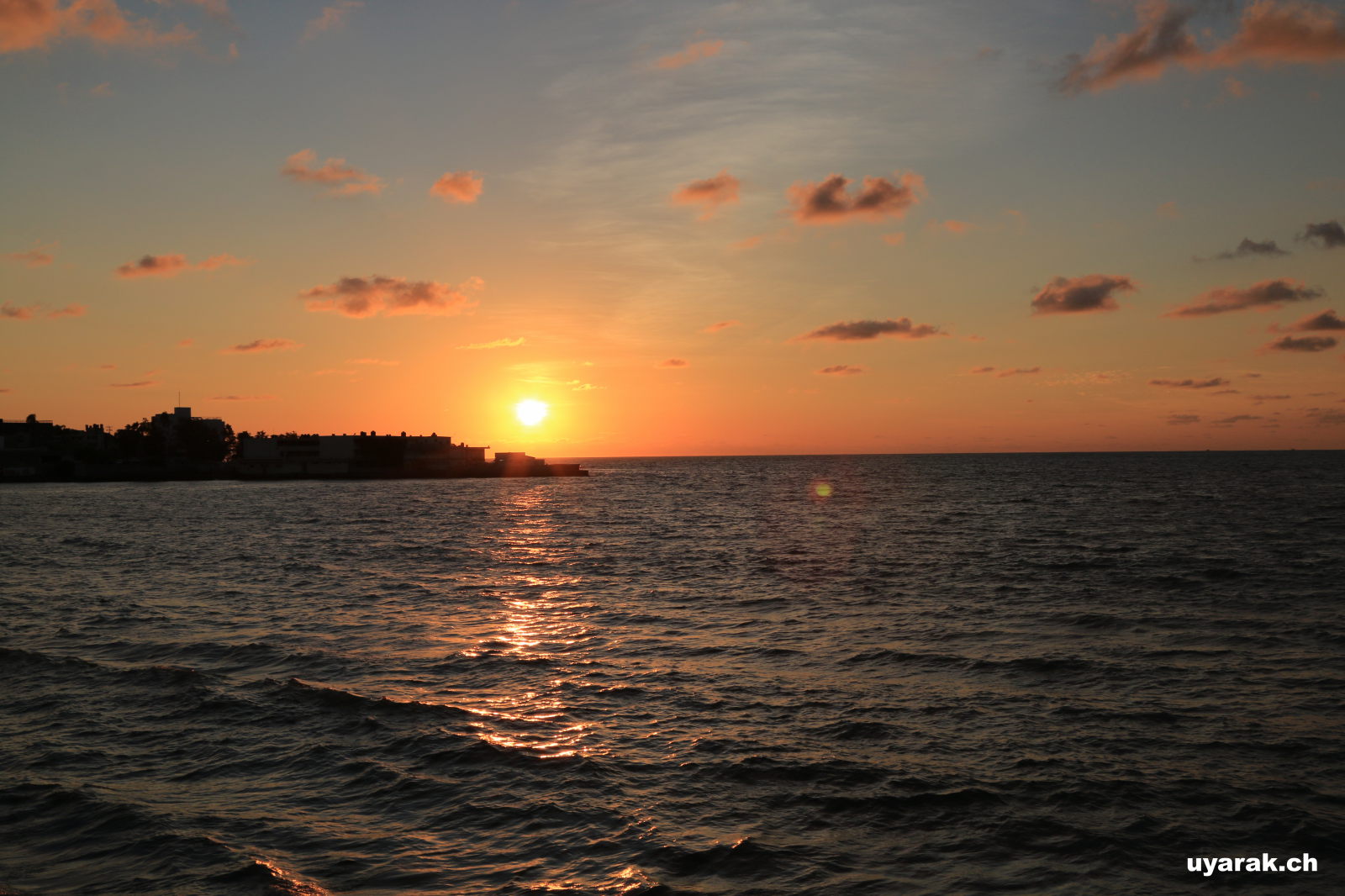 Sonnenuntergang in Mazatlán, Mexiko