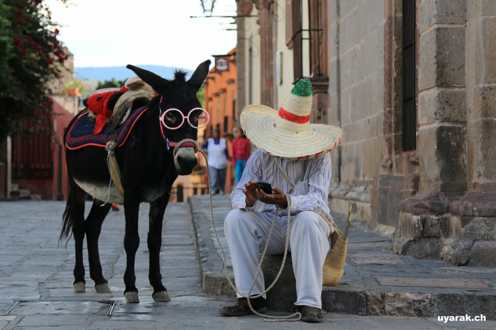 Unterwegs in San Miguel de Allende, Guanajuato, Mexiko