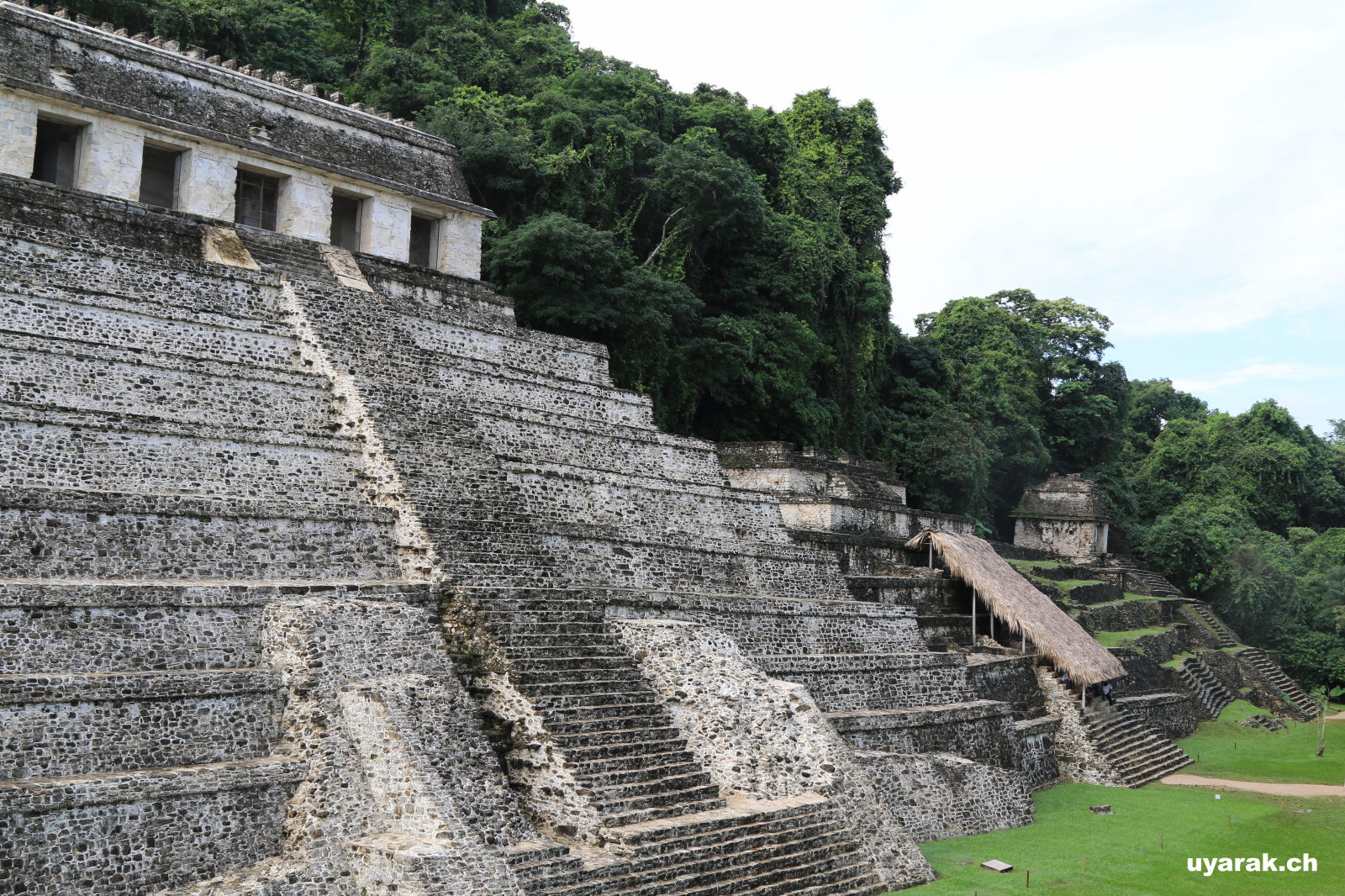 Templo de las Inscripciones (Bʼolon Yej Teʼ Naah), Palenque, Chiapas, Mexiko
