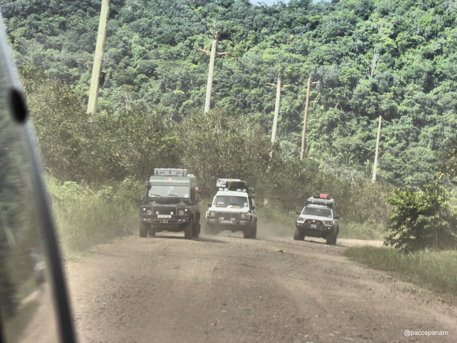 Auf der Manatee Road unterwegs nach Hopkins, Belize