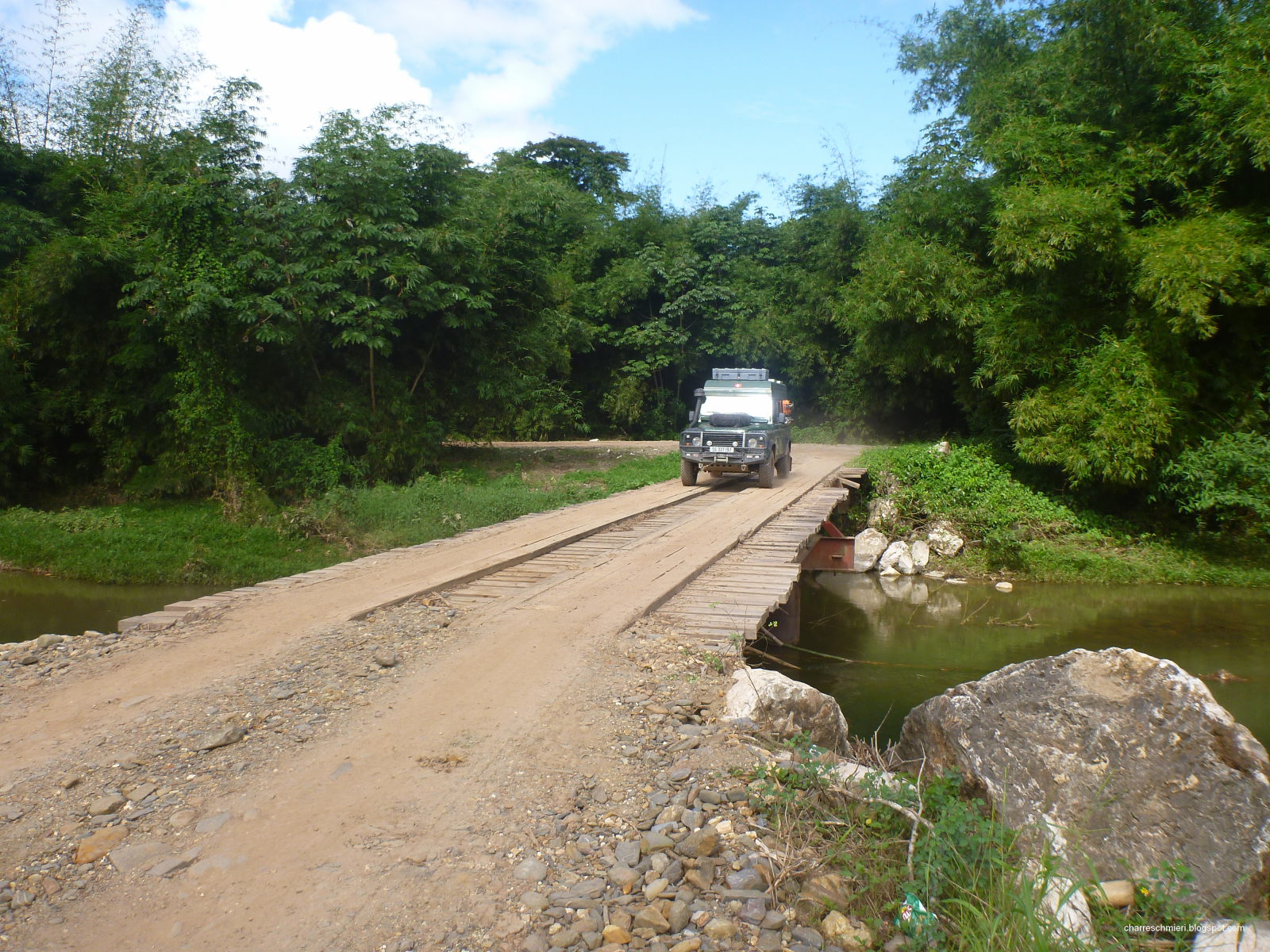Auf der Manatee Road unterwegs nach Hopkins, Belize