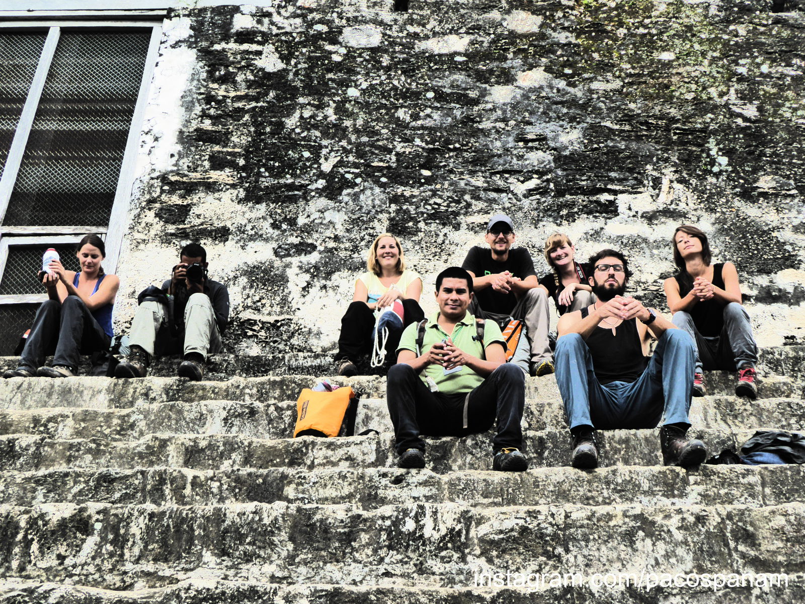 Kurze Pause, Tikal, Guatemala