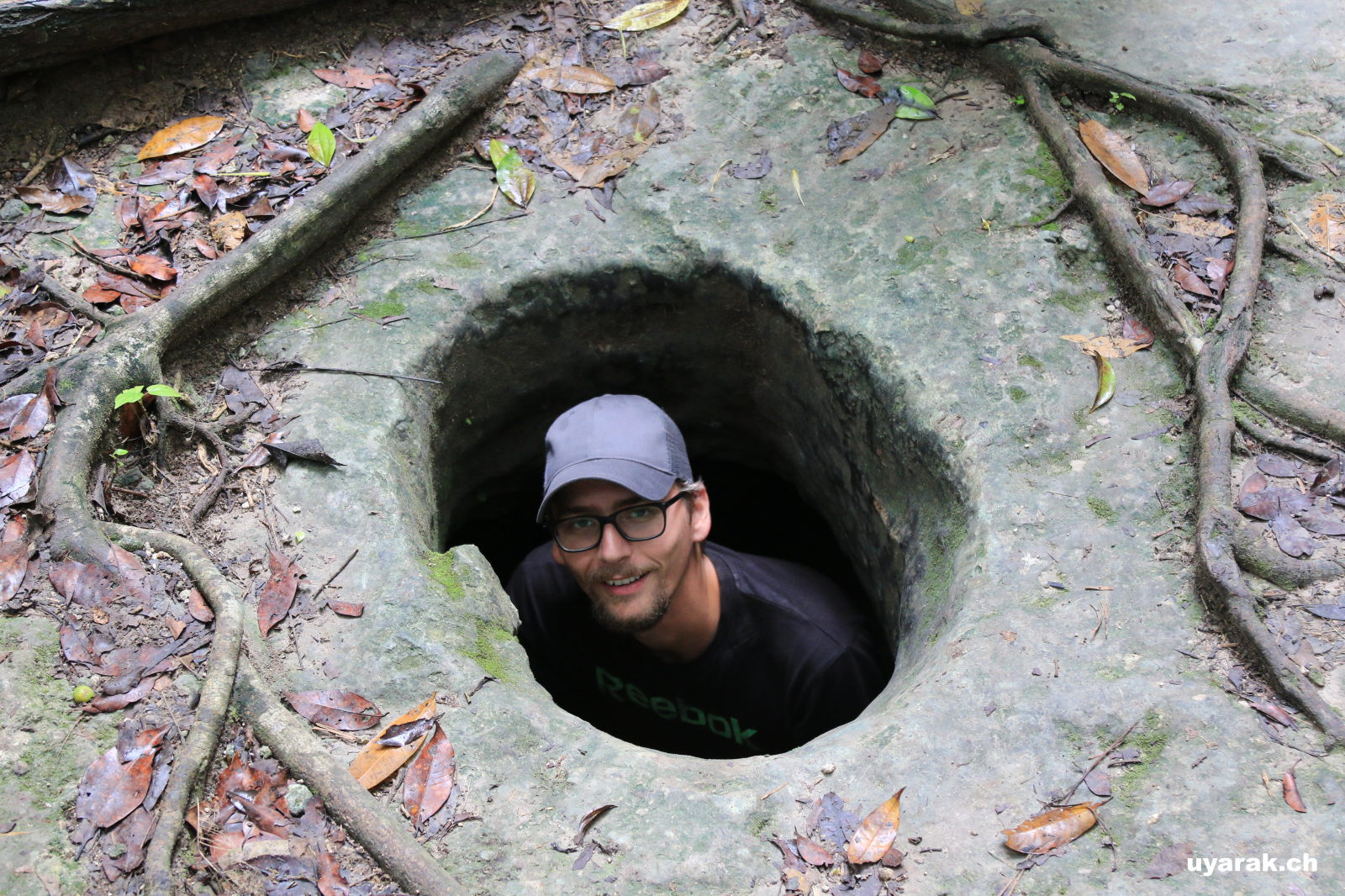 Nichts als ein paar Fledermäuse in der Vorratskammer, Tikal, Guatemala