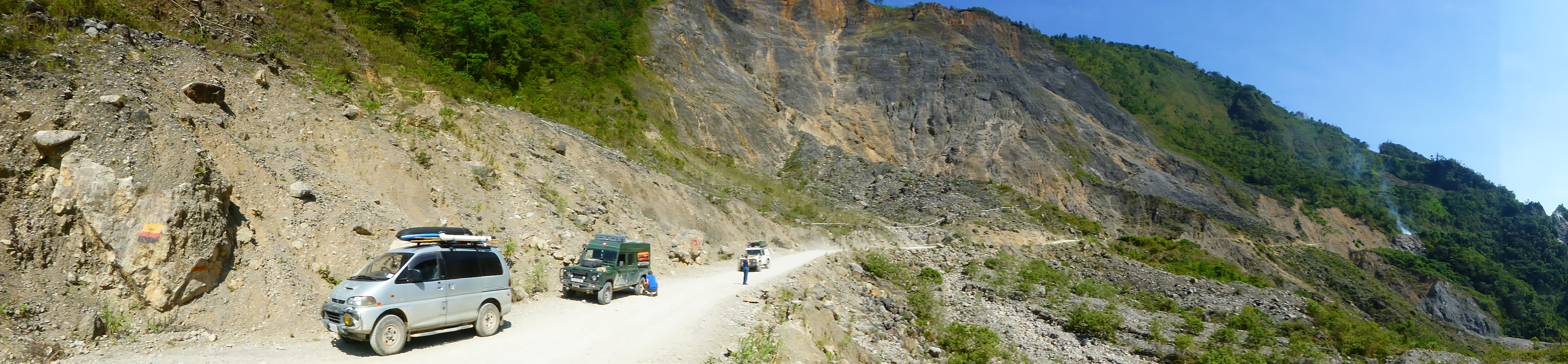 Luftdruck reduzieren, Ruta 7W, Guatemala