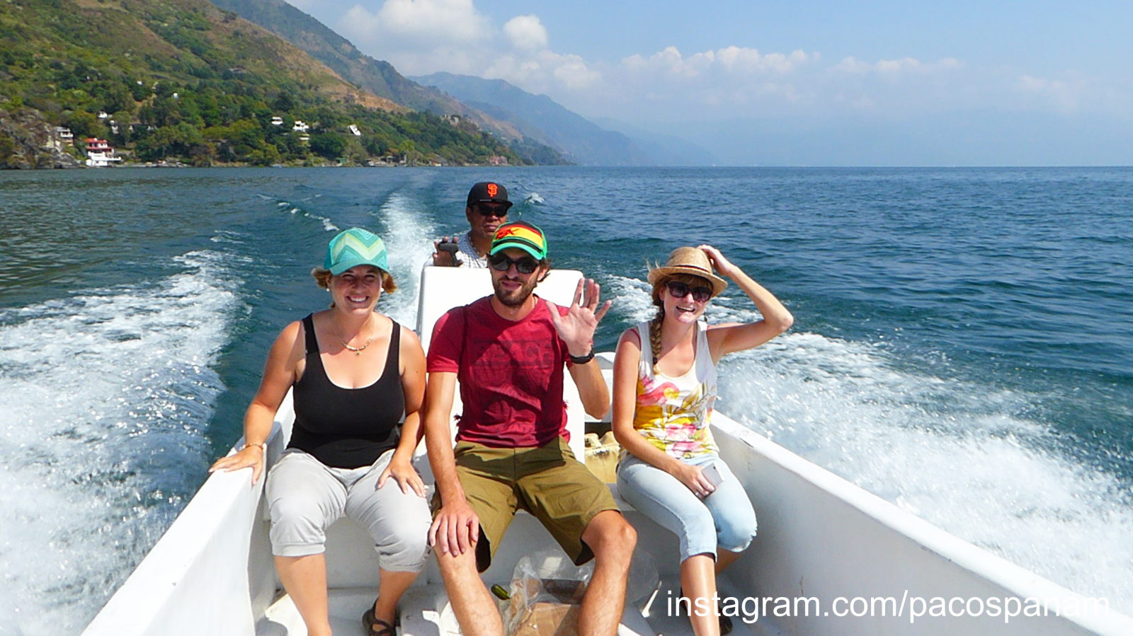 Wassertaxi, Lago de Atitlán, Guatemala