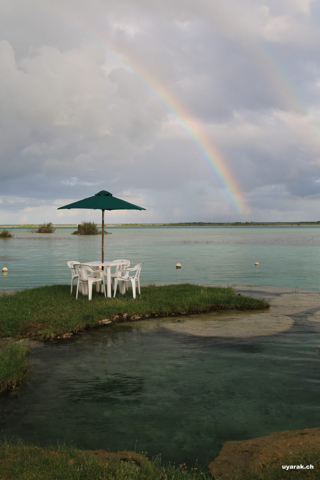 Laguna Bacalar, Quintana Roo, Mexiko