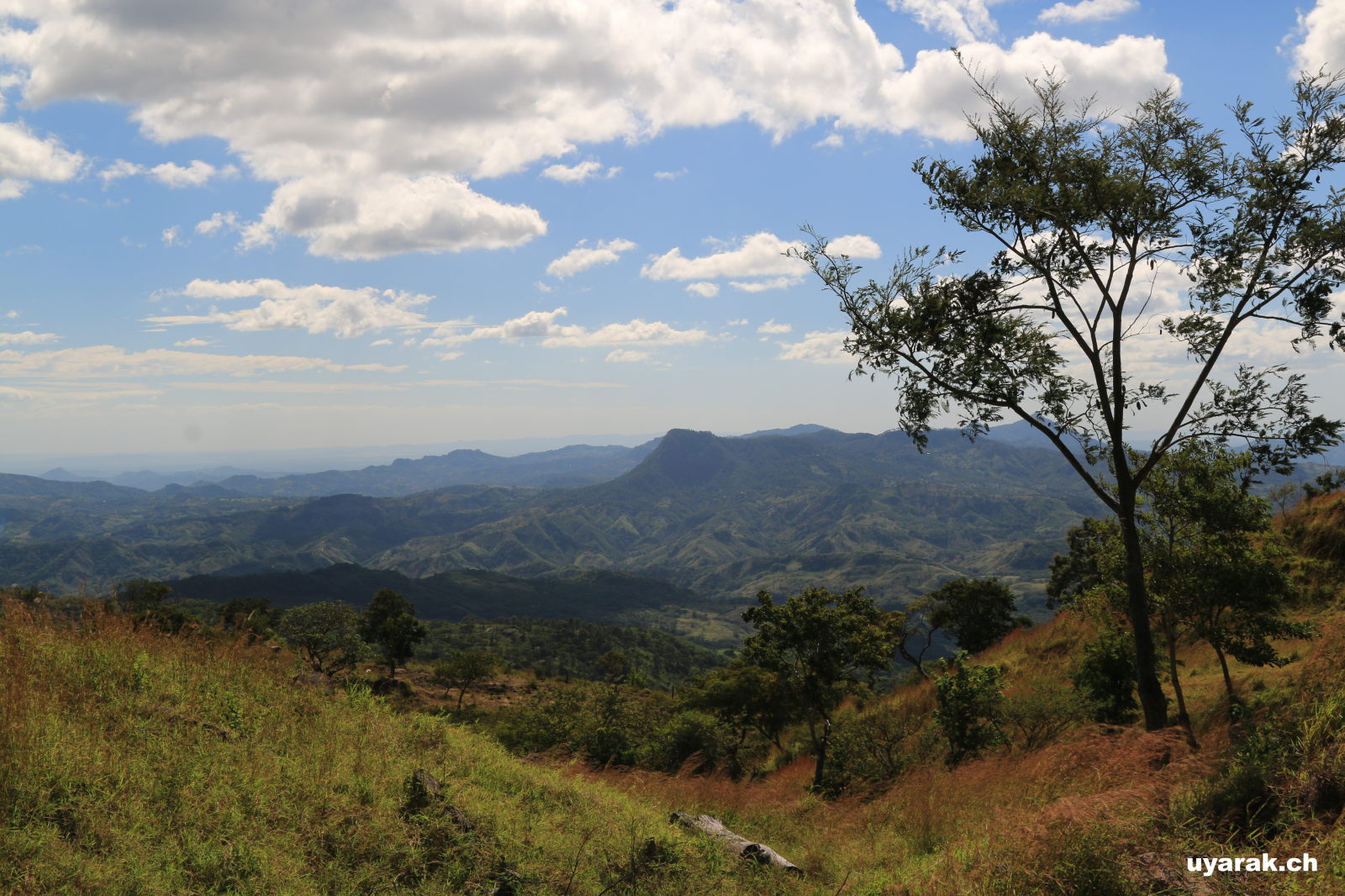 Durch die Berge in Honduras