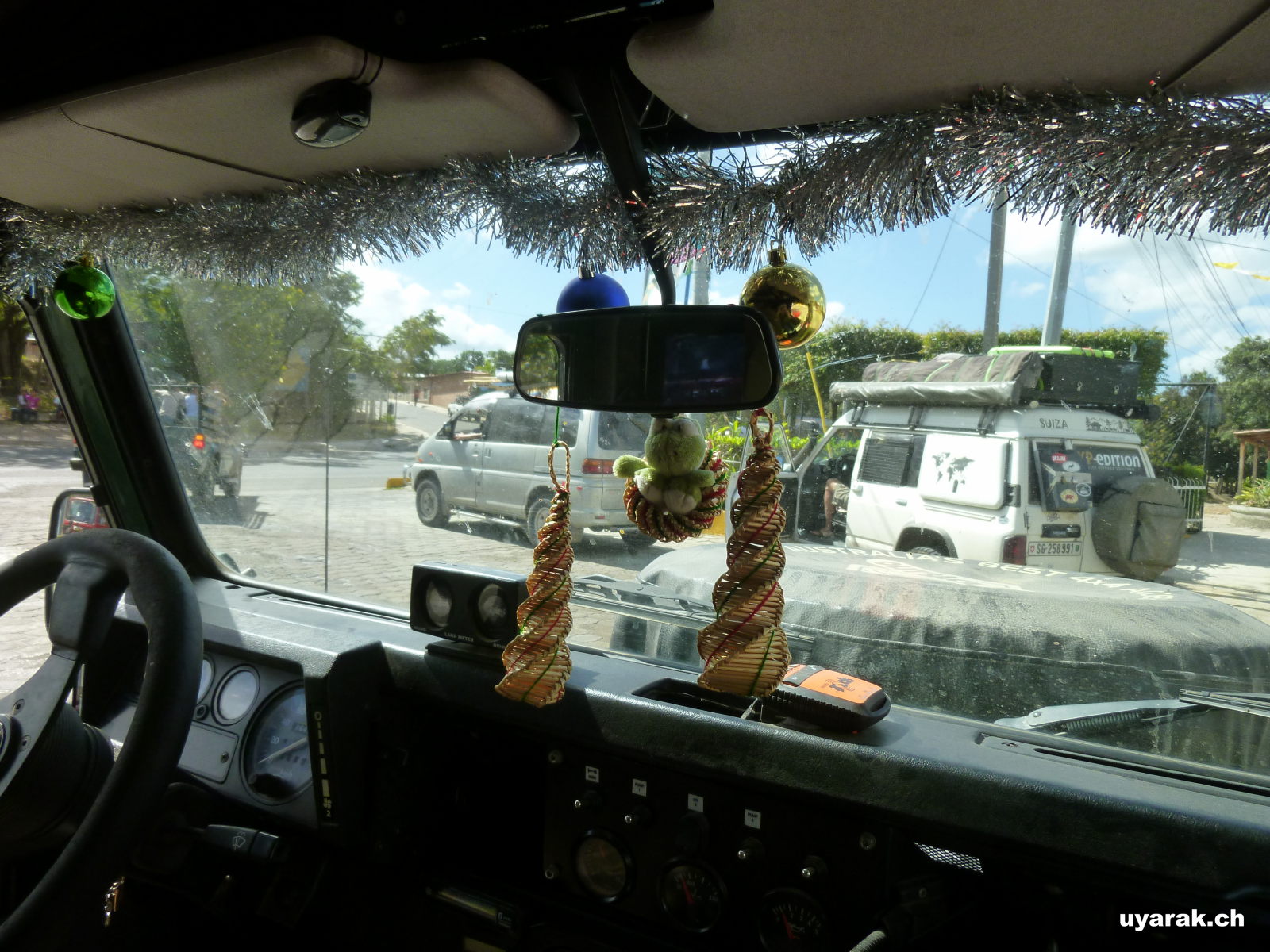 Unterwegs im Weihnachts-Landy, Nicaragua
