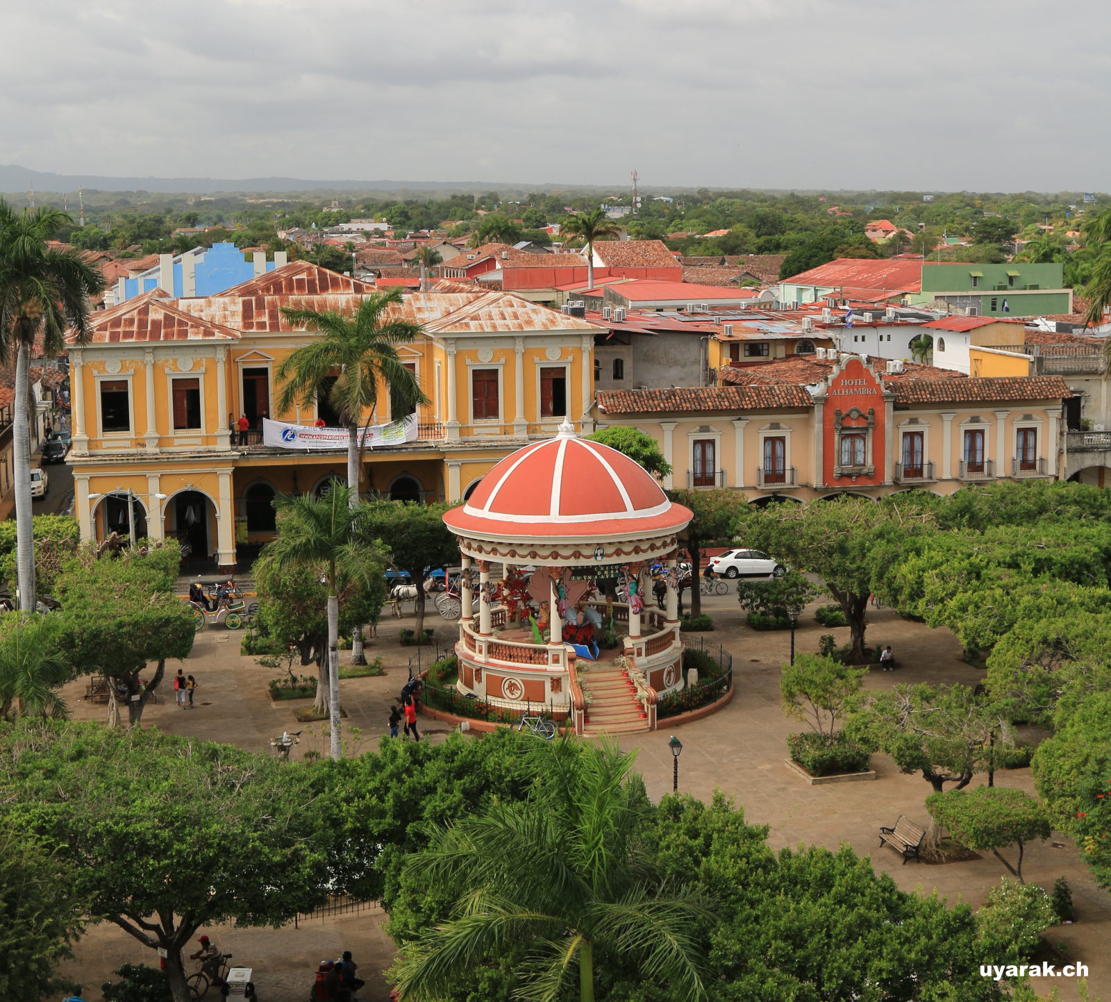 Blick über Granada, Nicaragua