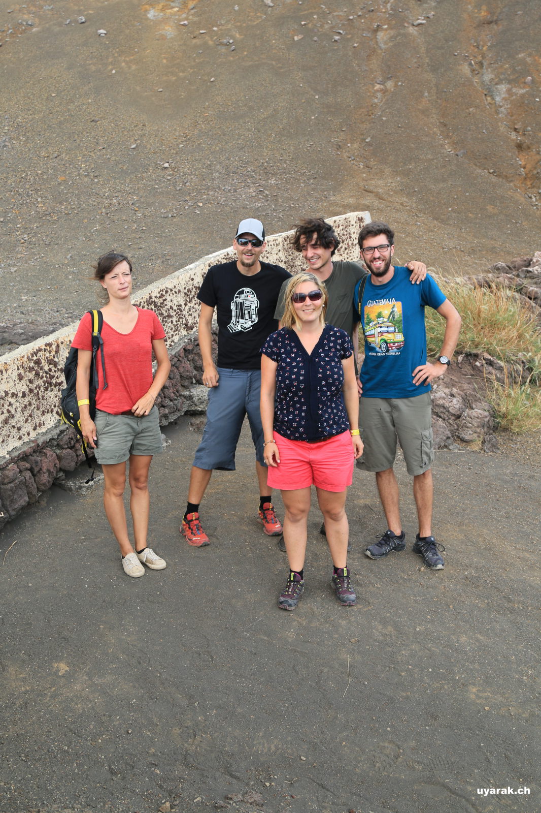 Auf dem Volcan Masaya, Nicaragua