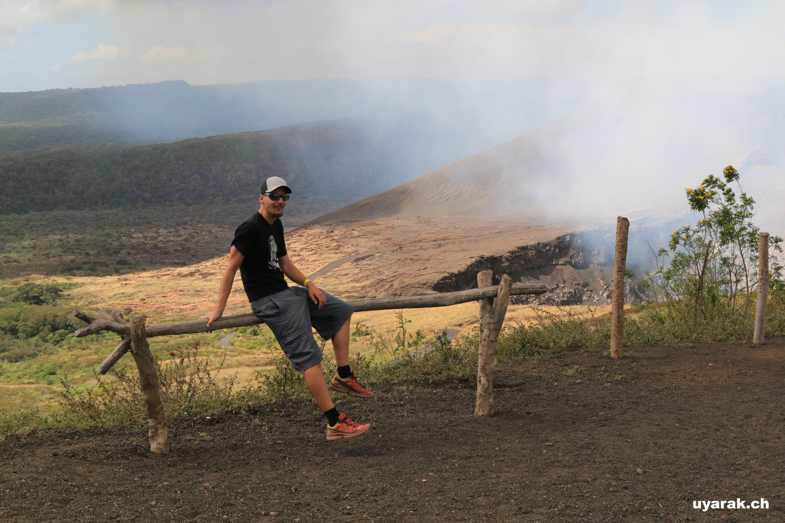 Auf dem Volcan Masaya, Nicaragua