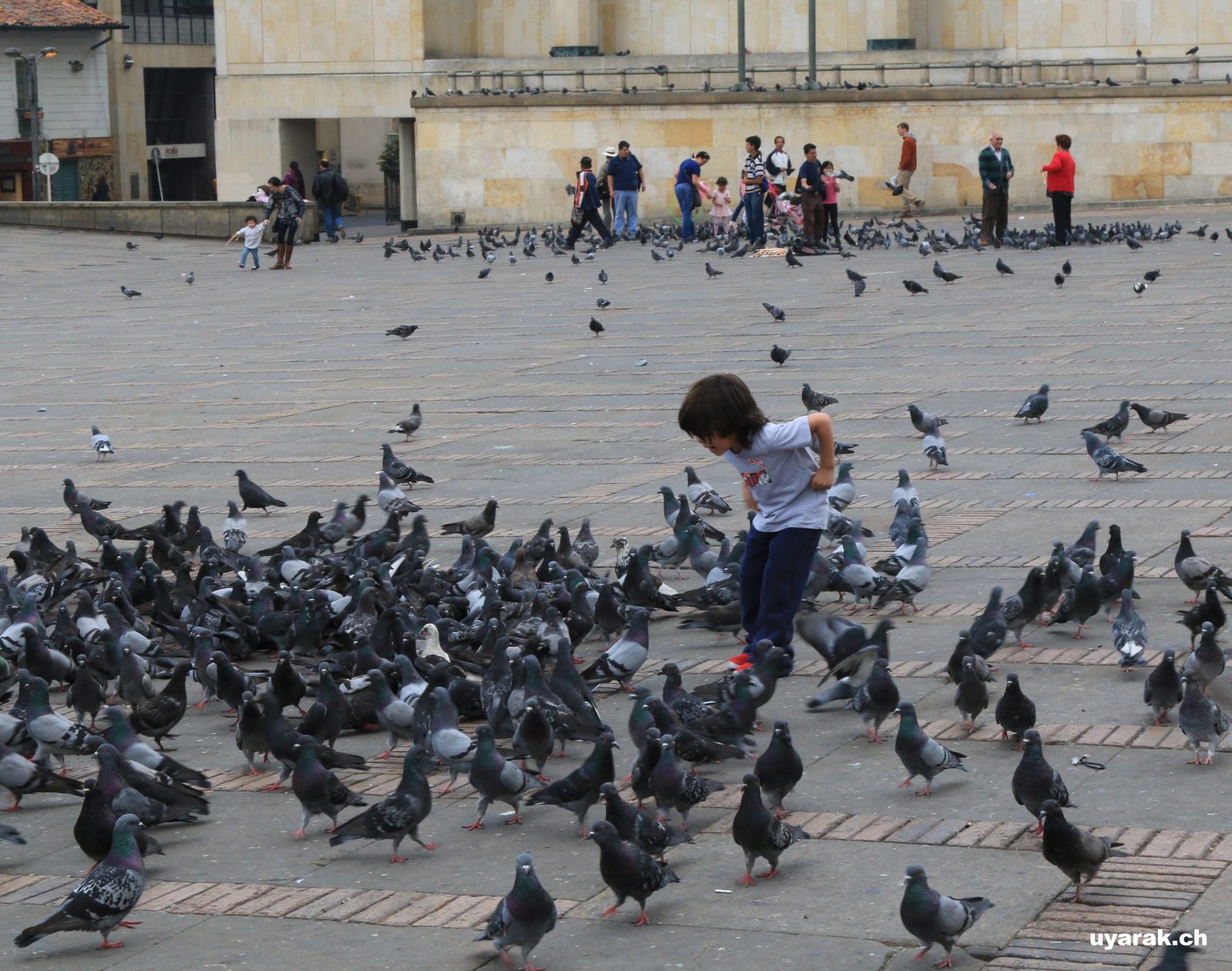 Plaza de Bolívar, Bogotá, Kolumbien 