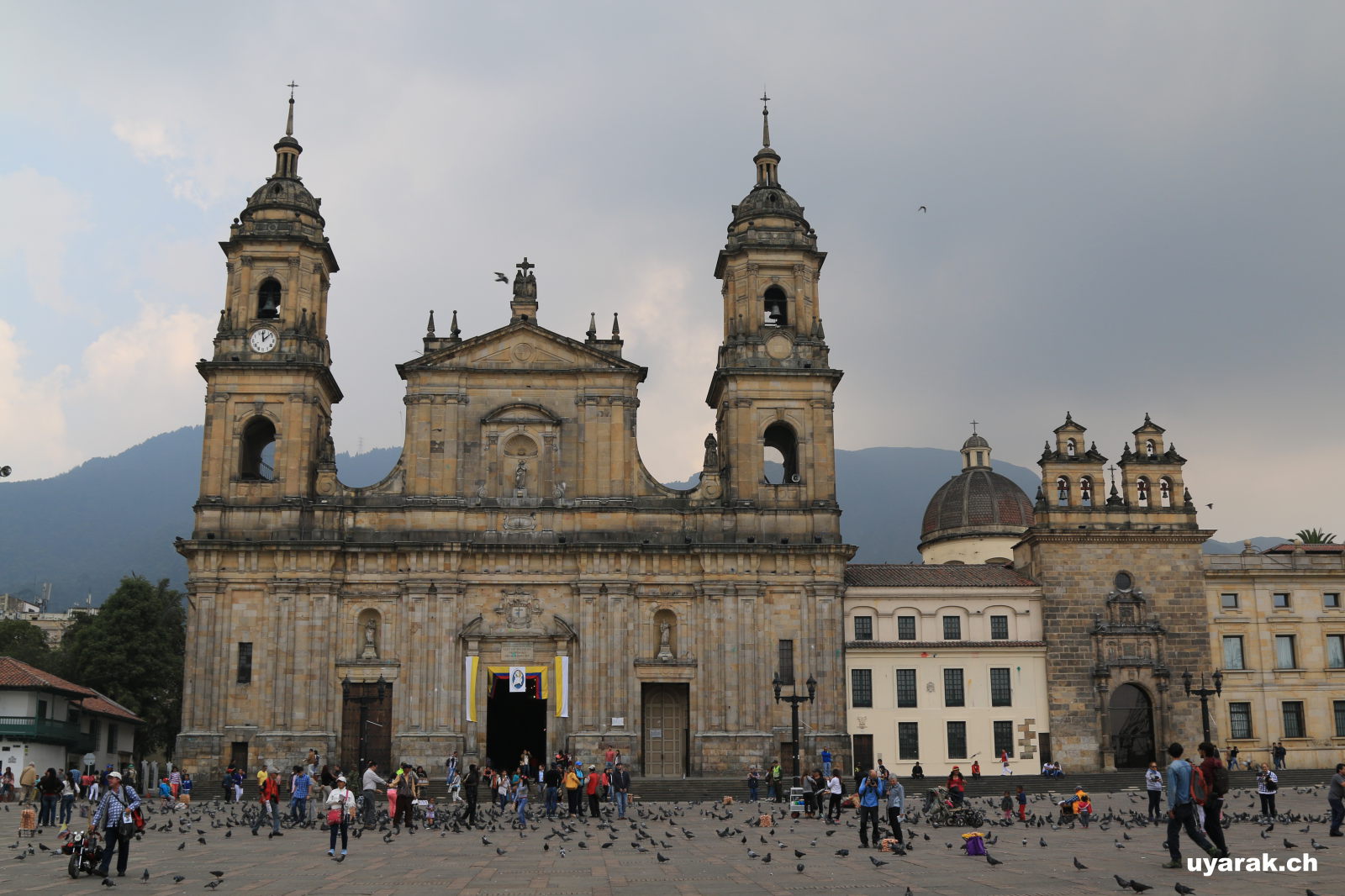 Plaza de Bolívar, Bogotá, Kolumbien 